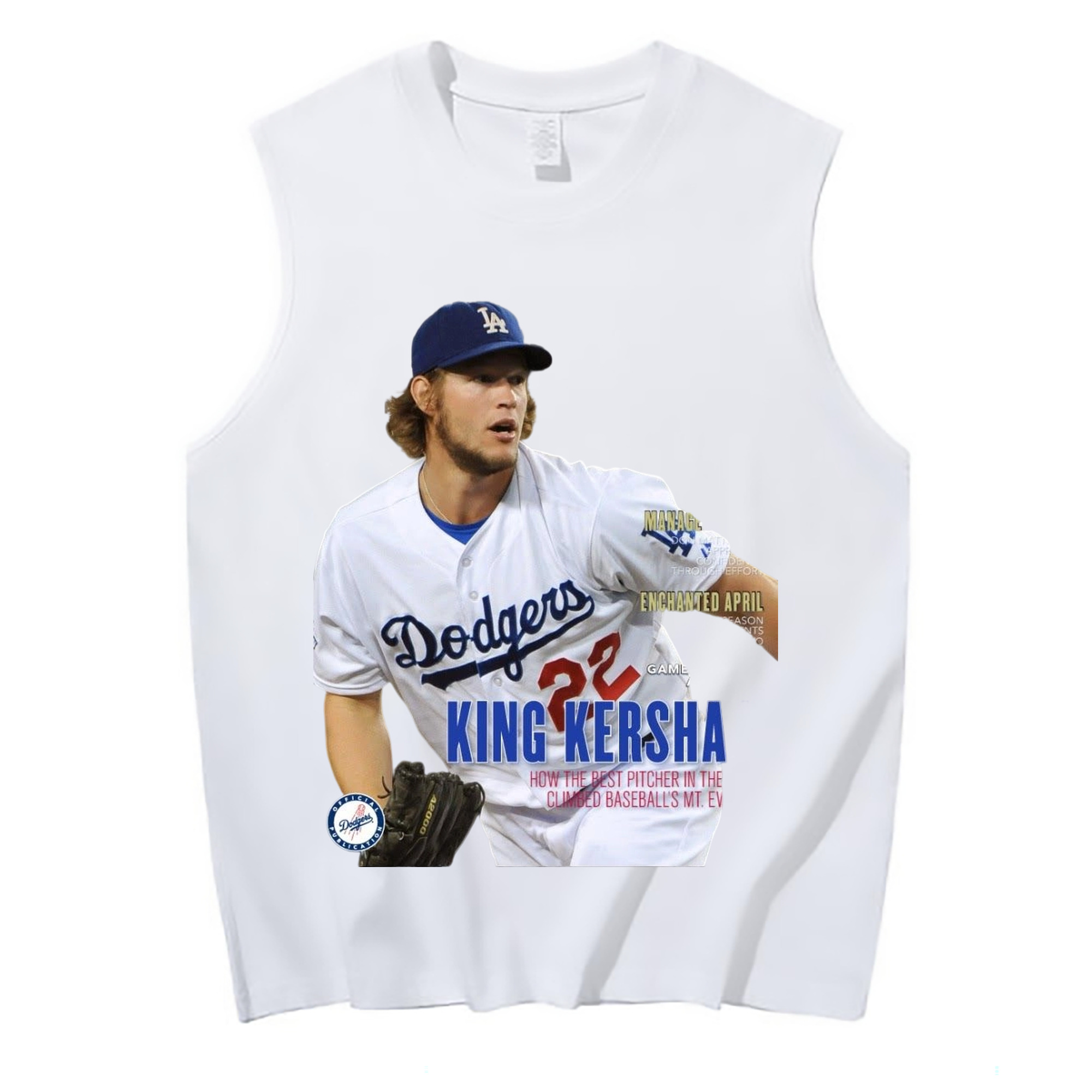  210g Combed Cotton Tank Top With Front Heat Transfer Print – Soft, Lightweight, Fitted Design – Stylish & Comfortable Casual Wear For Sports & Everyday Use