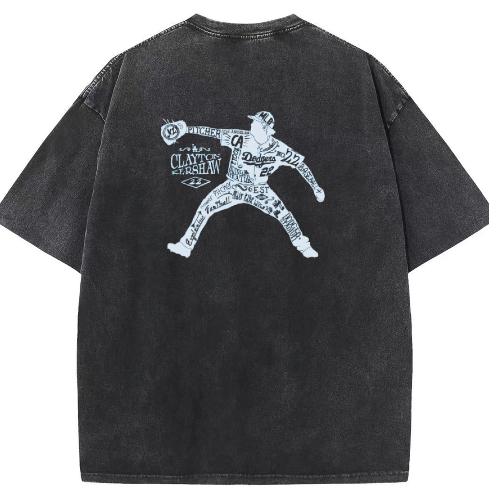  Washed Vintage 230g Cotton Oversized T-Shirt With Back Heat Transfer Print – Soft, Lightweight & Stylish – Comfortable Casual Wear For Sports & Everyday Use