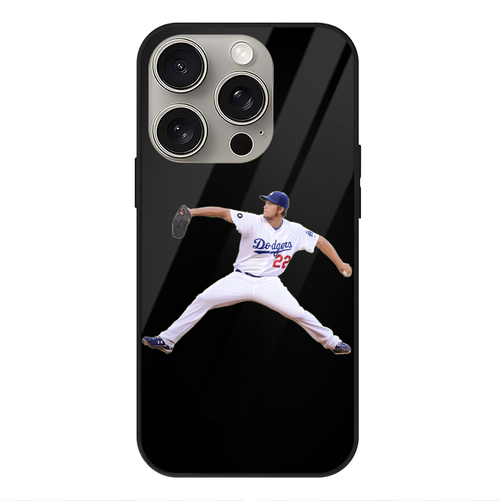  IPhone 15 Pro Mirror Phone Case – UV Printed Glass + TPU – Scratch-Resistant, Wireless Charging Compatible, Precise Fit & Stylish Design