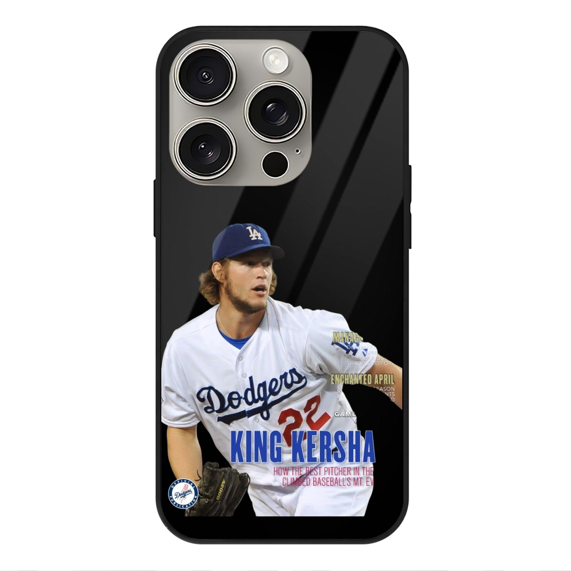  IPhone 15 Pro Mirror Phone Case – UV Printed Glass + TPU – Scratch-Resistant, Wireless Charging Compatible, Precise Fit & Stylish Design