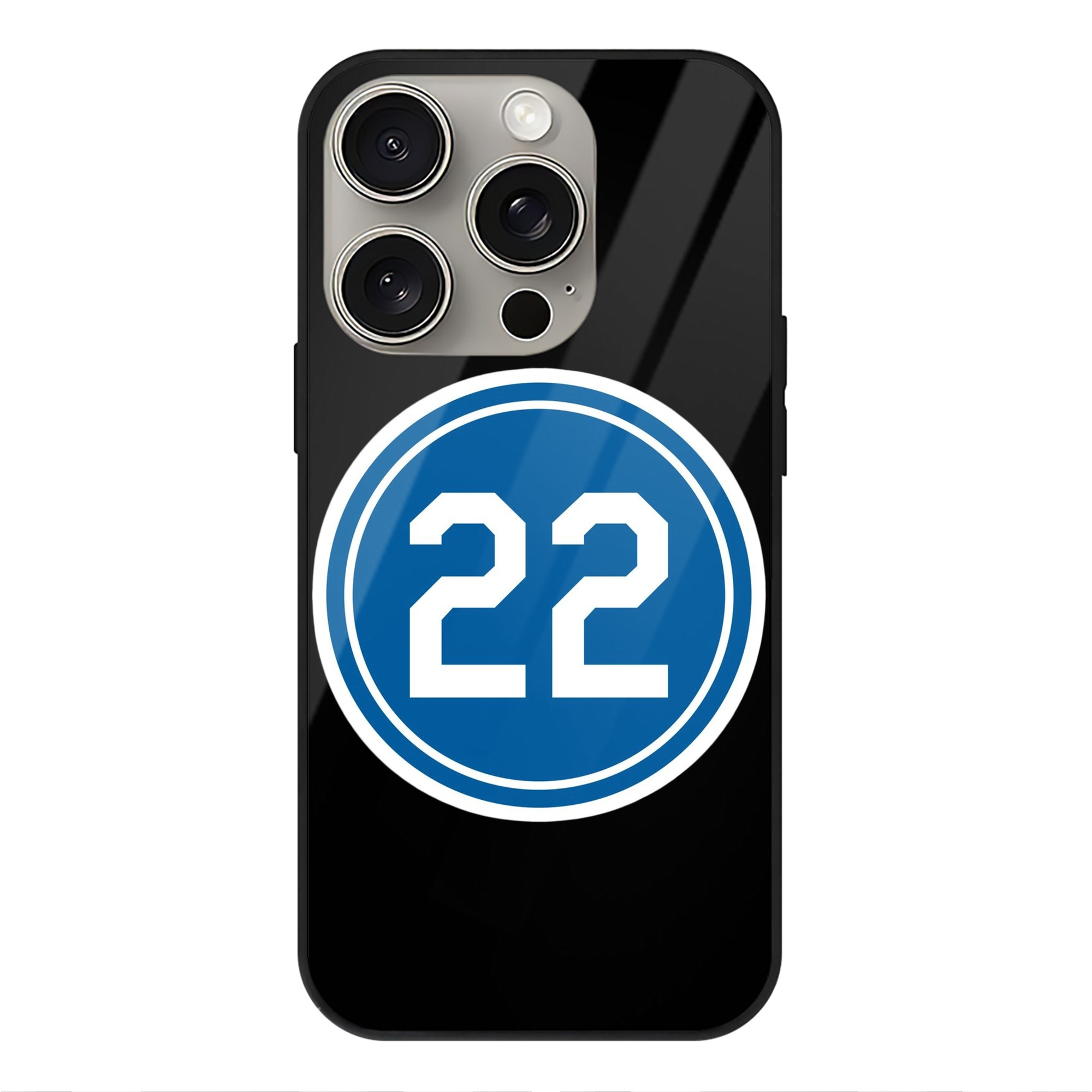  IPhone 15 Pro Mirror Phone Case – UV Printed Glass + TPU – Scratch-Resistant, Wireless Charging Compatible, Precise Fit & Stylish Design