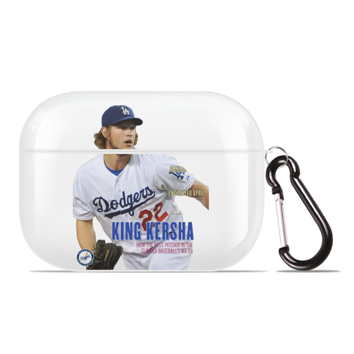  AirPods Pro Hard Case White With Keychain, Durable Flexible PC, Precise Cutouts, Anti-Fingerprint, Yellowing & Scratch Resistant, Full Protection, Washable