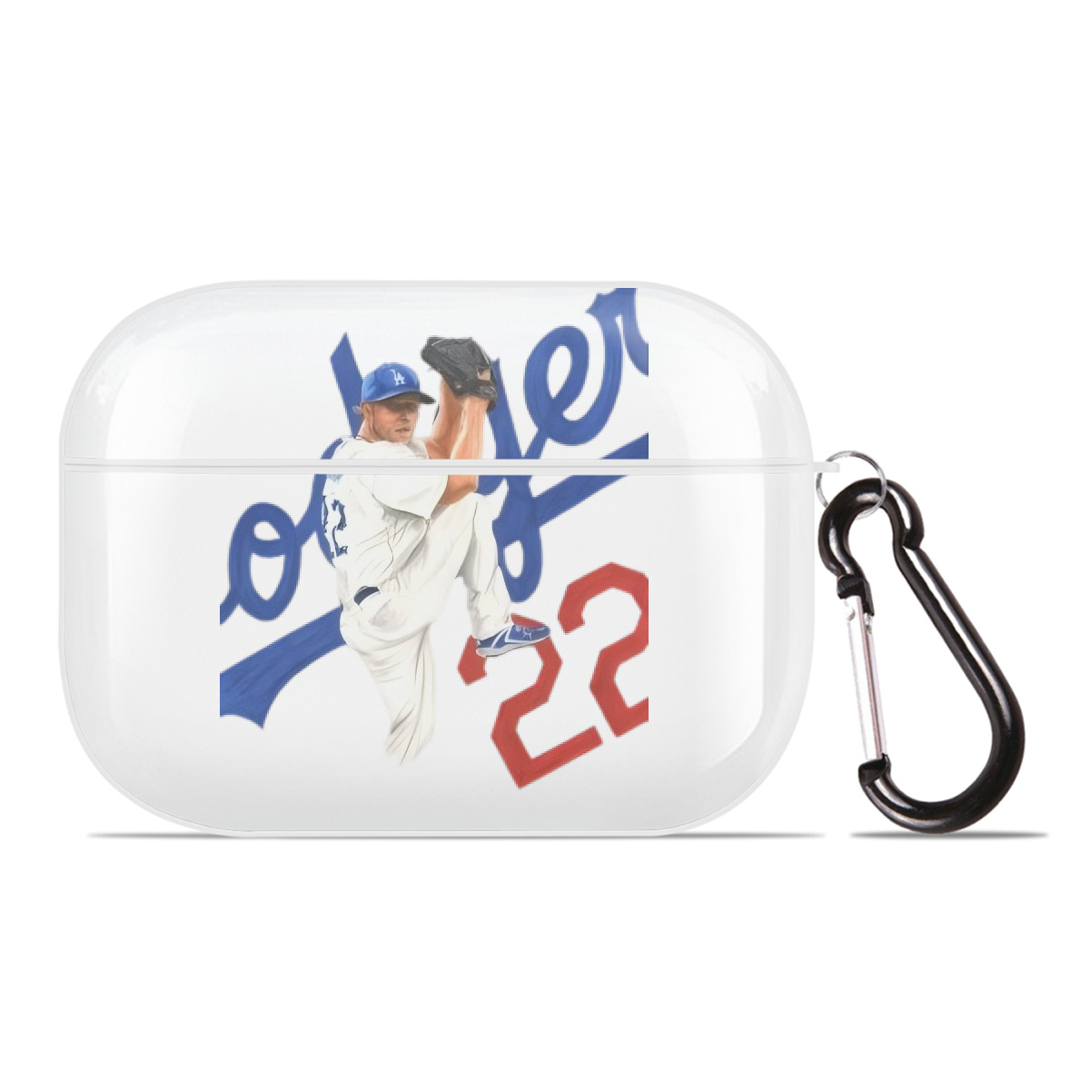  AirPods Pro Hard Case White With Keychain, Durable Flexible PC, Precise Cutouts, Anti-Fingerprint, Yellowing & Scratch Resistant, Full Protection, Washable