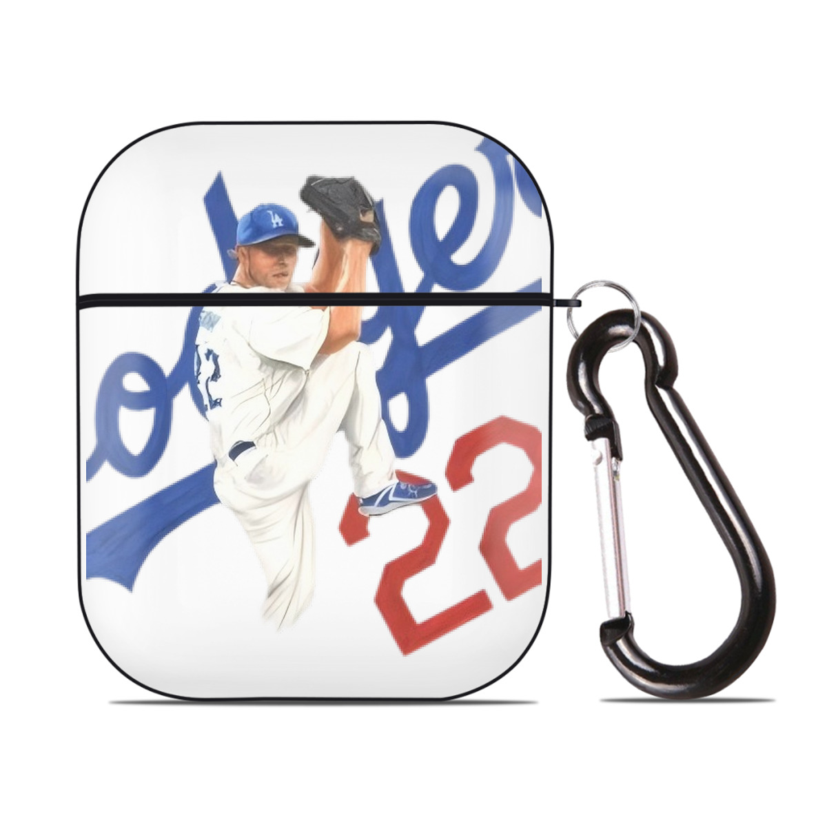  AirPods 2 Case Hard Shell Black, Flexible PC Material, Precise Cutouts, Full Protection, Anti-Fingerprint, Washable, Includes Keychain – Durable & Slim Design