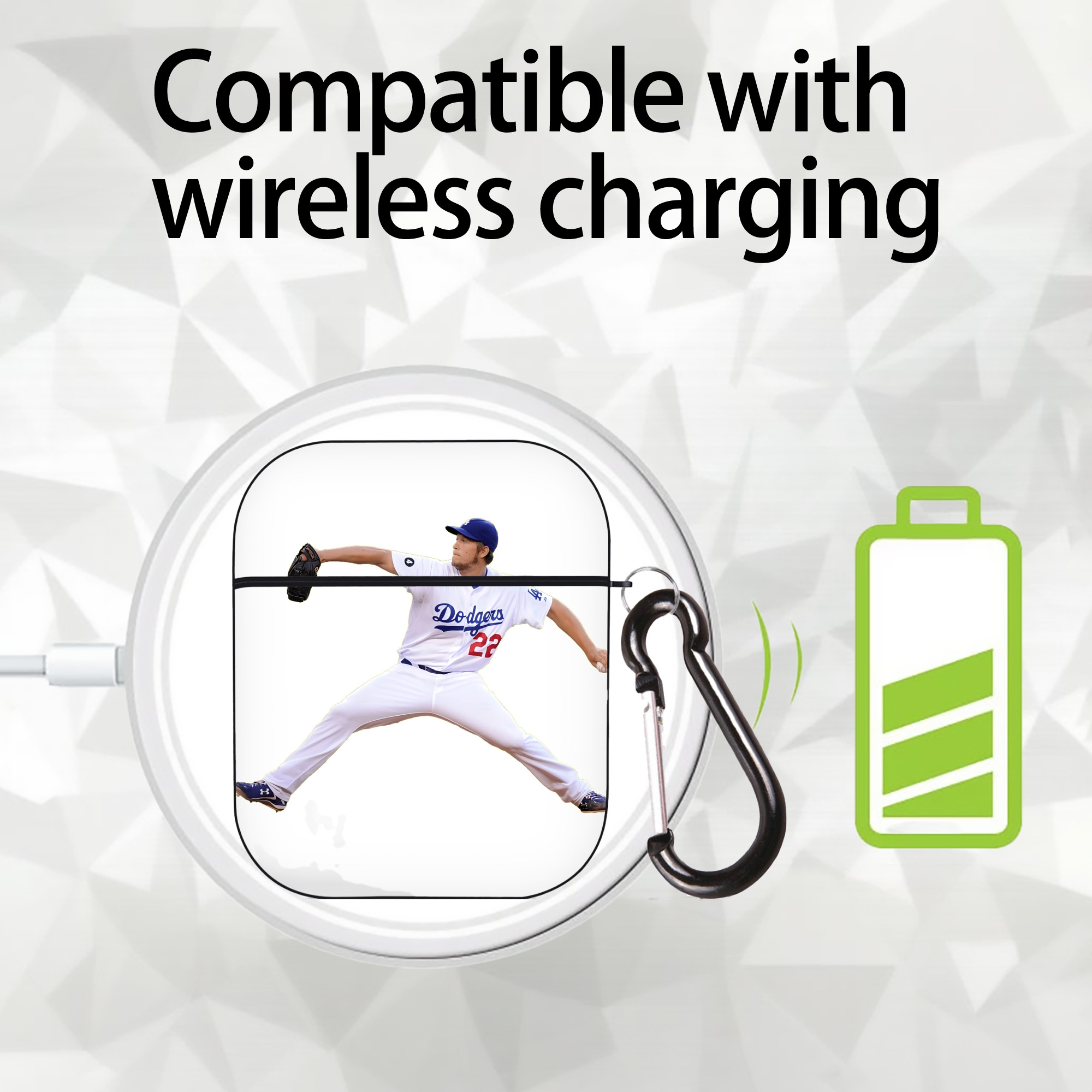  AirPods 2 Case Hard Shell Black, Flexible PC Material, Precise Cutouts, Full Protection, Anti-Fingerprint, Washable, Includes Keychain – Durable & Slim Design