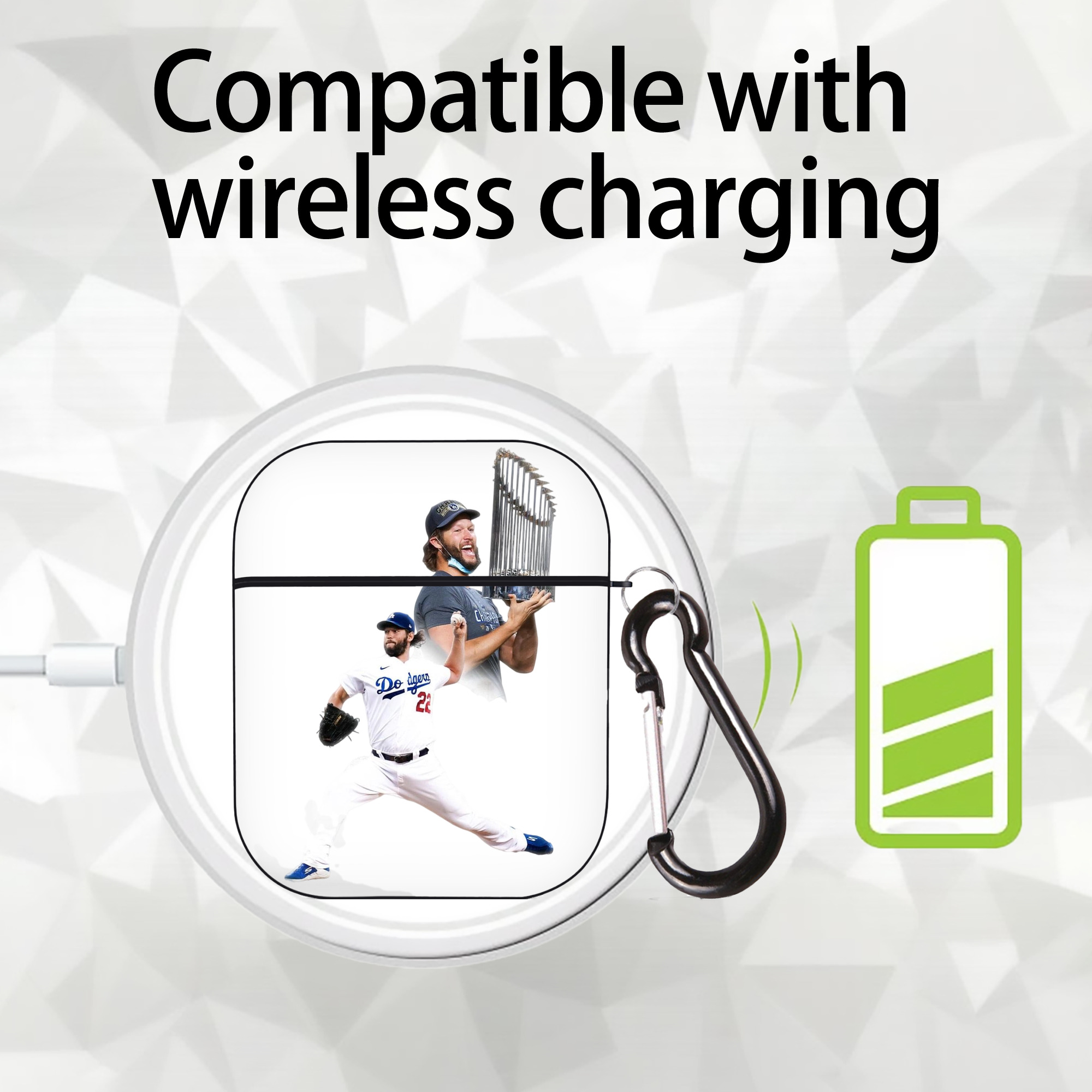  AirPods 2 Case Hard Shell Black, Flexible PC Material, Precise Cutouts, Full Protection, Anti-Fingerprint, Washable, Includes Keychain – Durable & Slim Design