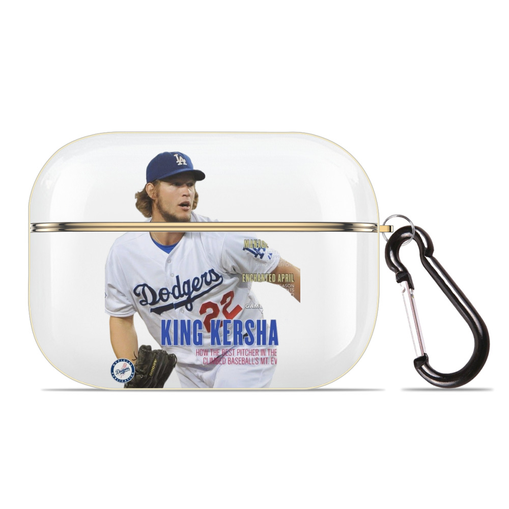  Luxury Gold AirPods Pro Case With Keychain, Flexible PC Material, Full Protection, Precise Cutouts, Anti-Fingerprint, Washable, Durable Design