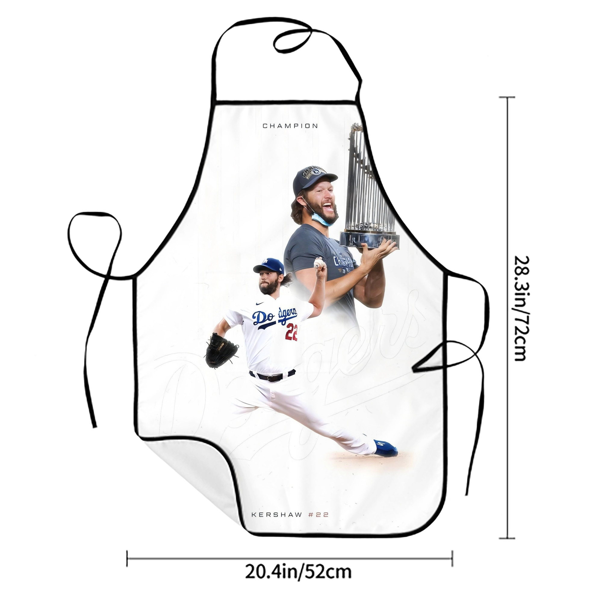  Stain-Resistant Polyester Apron With Pocket – Full Print, Waterproof, Anti-Wrinkle, Anti-Pilling – Ideal For Kitchen, BBQ, Restaurant, Salon & More