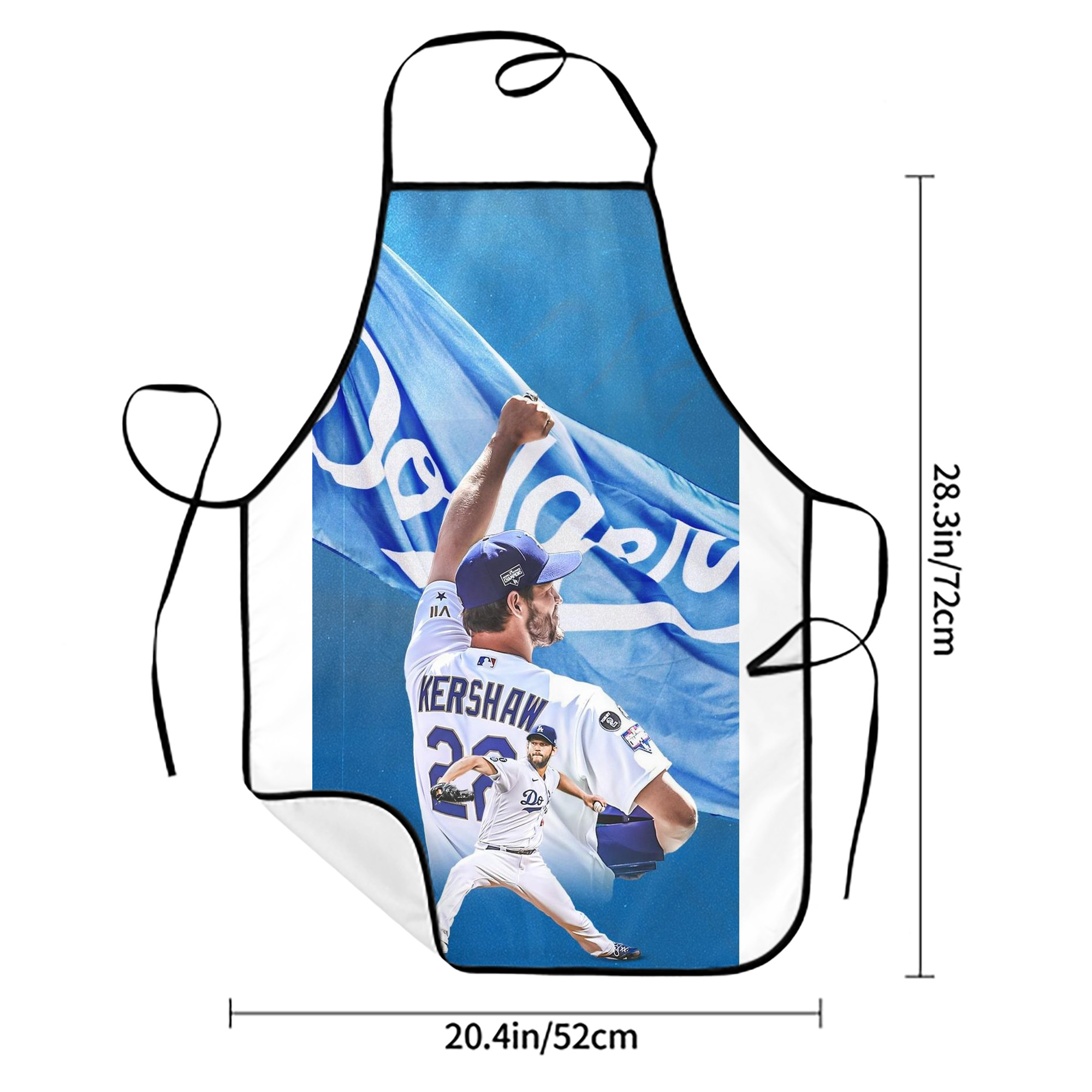  Stain-Resistant Polyester Apron With Pocket – Full Print, Waterproof, Anti-Wrinkle, Anti-Pilling – Ideal For Kitchen, BBQ, Restaurant, Salon & More