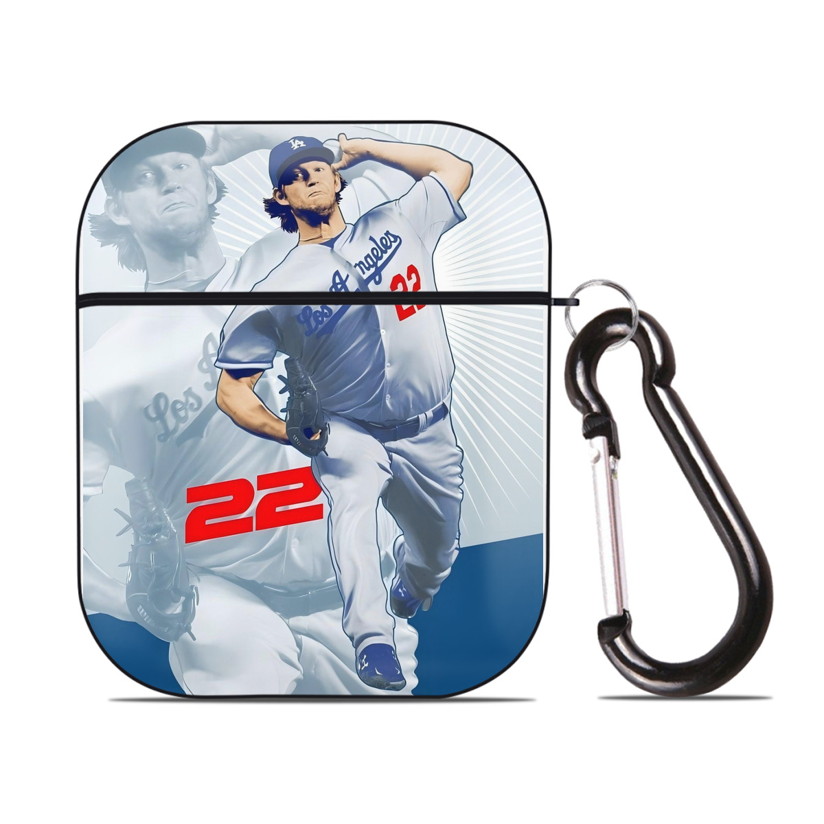  AirPods 2 Case Hard Shell Black, Flexible PC Material, Precise Cutouts, Full Protection, Anti-Fingerprint, Washable, Includes Keychain – Durable & Slim Design