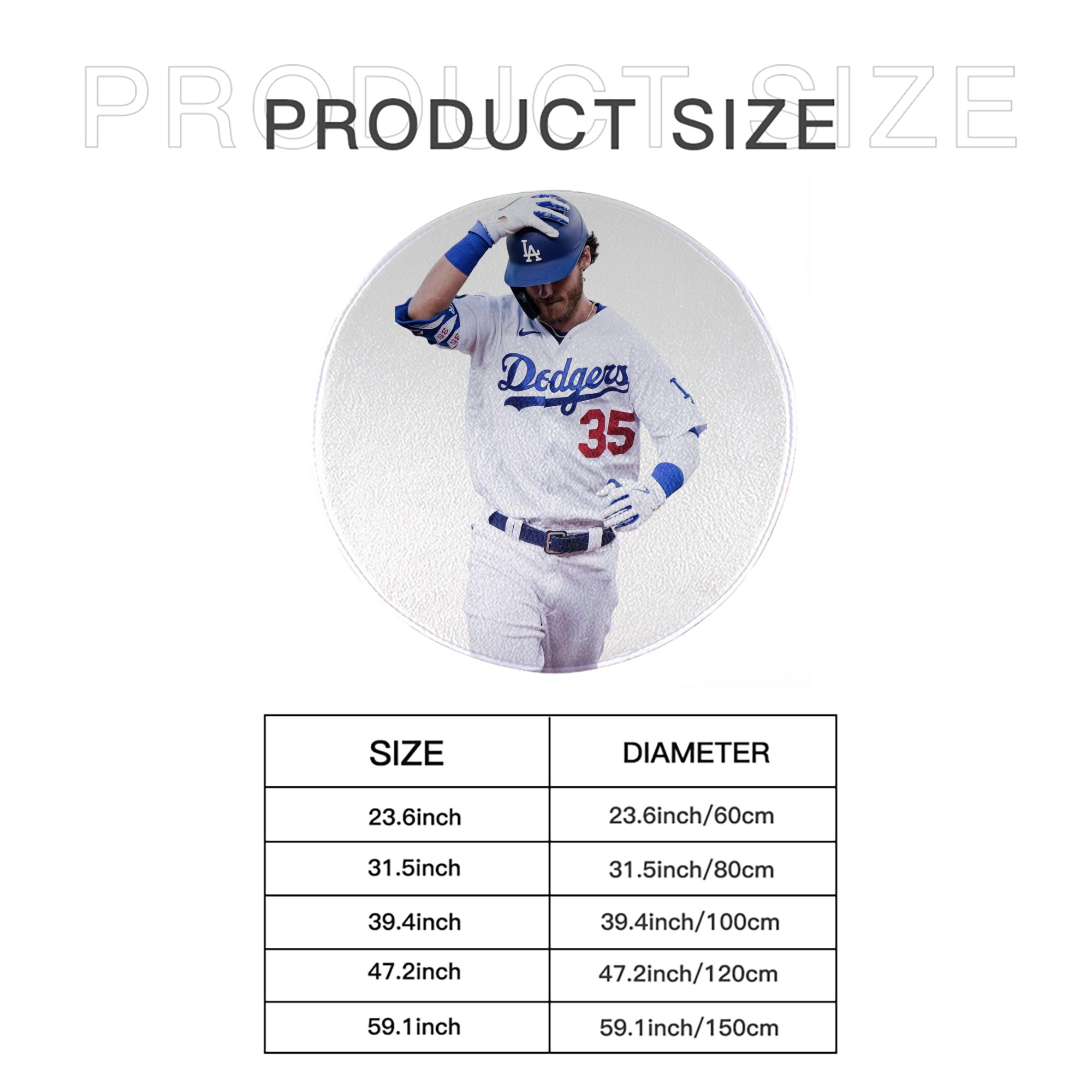  Round Floor Mat – Soft Flannel & High-Density Sponge Core – Non-Slip Dot Backing – Durable Stitched Edges – Quick-Dry & Breathable – Perfect For Home, Bathroom & Living Room