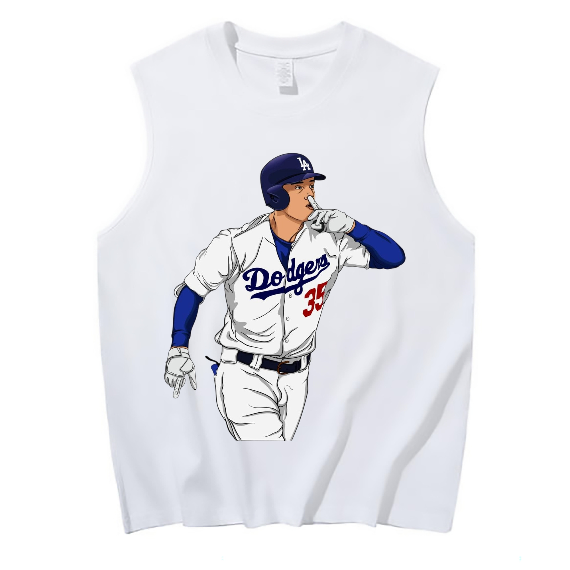  210g Combed Cotton Tank Top With Front Heat Transfer Print – Soft, Lightweight, Fitted Design – Stylish & Comfortable Casual Wear For Sports & Everyday Use