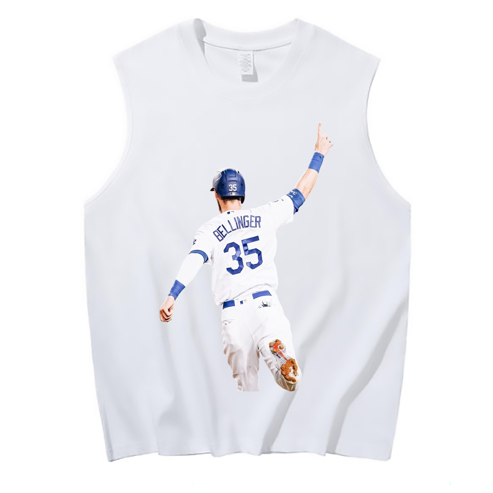  210g Combed Cotton Tank Top With Front Heat Transfer Print – Soft, Lightweight, Fitted Design – Stylish & Comfortable Casual Wear For Sports & Everyday Use