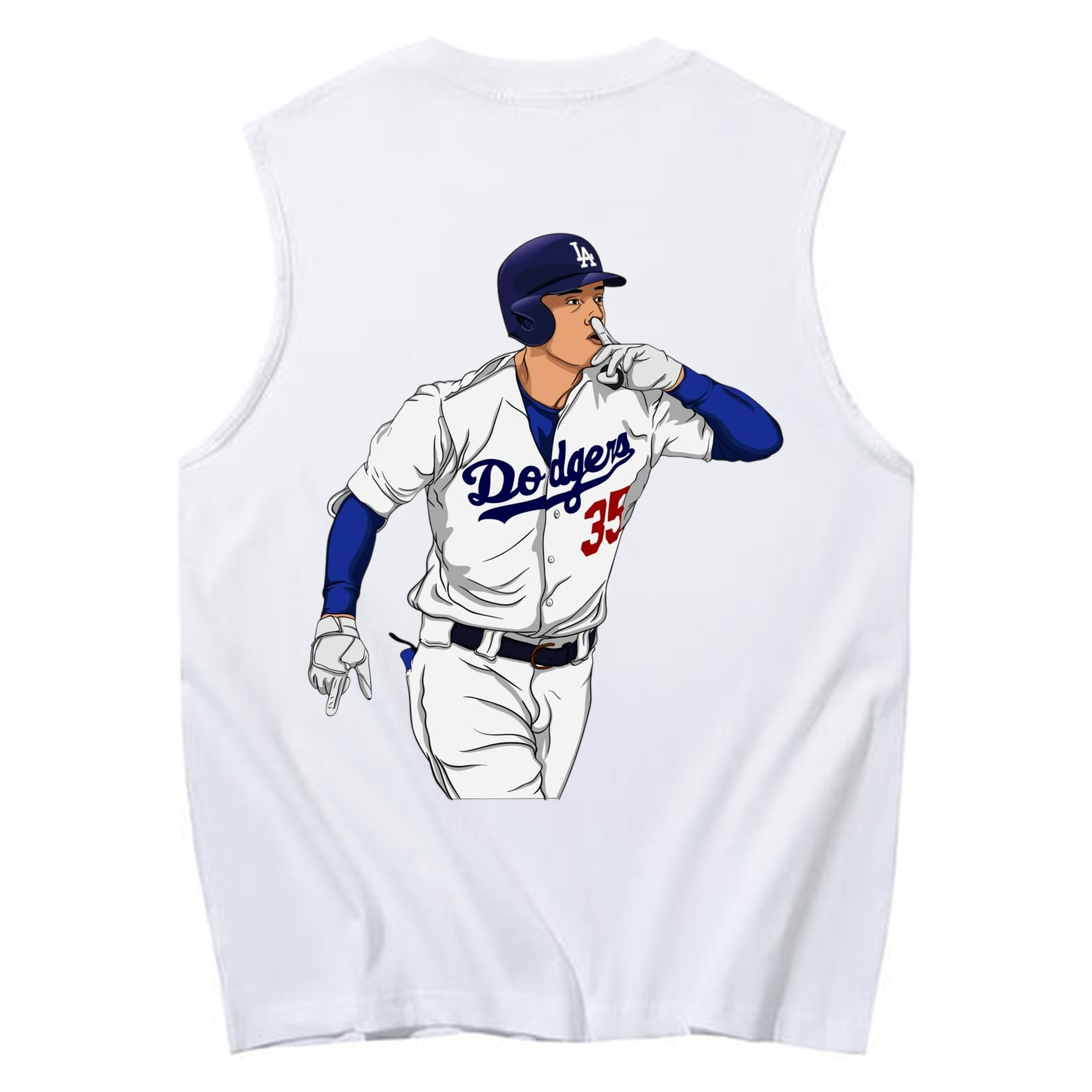  230g Pure Cotton Tank Top With Back Heat Transfer Print – Soft, Lightweight, Fitted Design – Stylish & Comfortable Casual Wear For Sports & Everyday Use