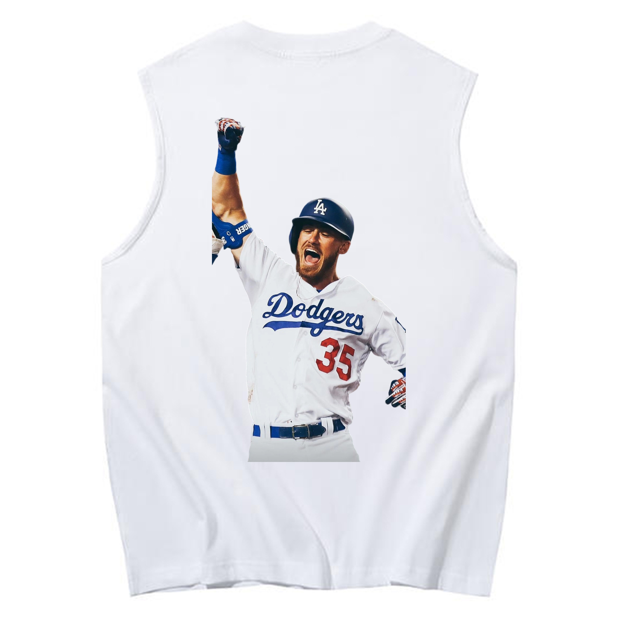  230g Pure Cotton Tank Top With Back Heat Transfer Print – Soft, Lightweight, Fitted Design – Stylish & Comfortable Casual Wear For Sports & Everyday Use