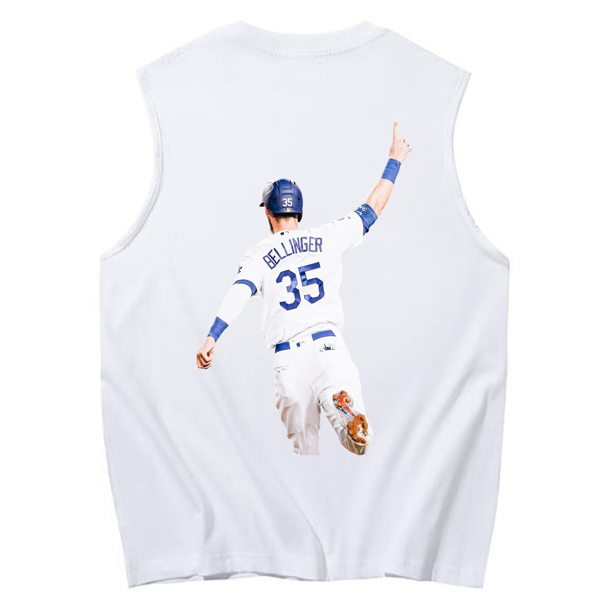  230g Pure Cotton Tank Top With Back Heat Transfer Print – Soft, Lightweight, Fitted Design – Stylish & Comfortable Casual Wear For Sports & Everyday Use