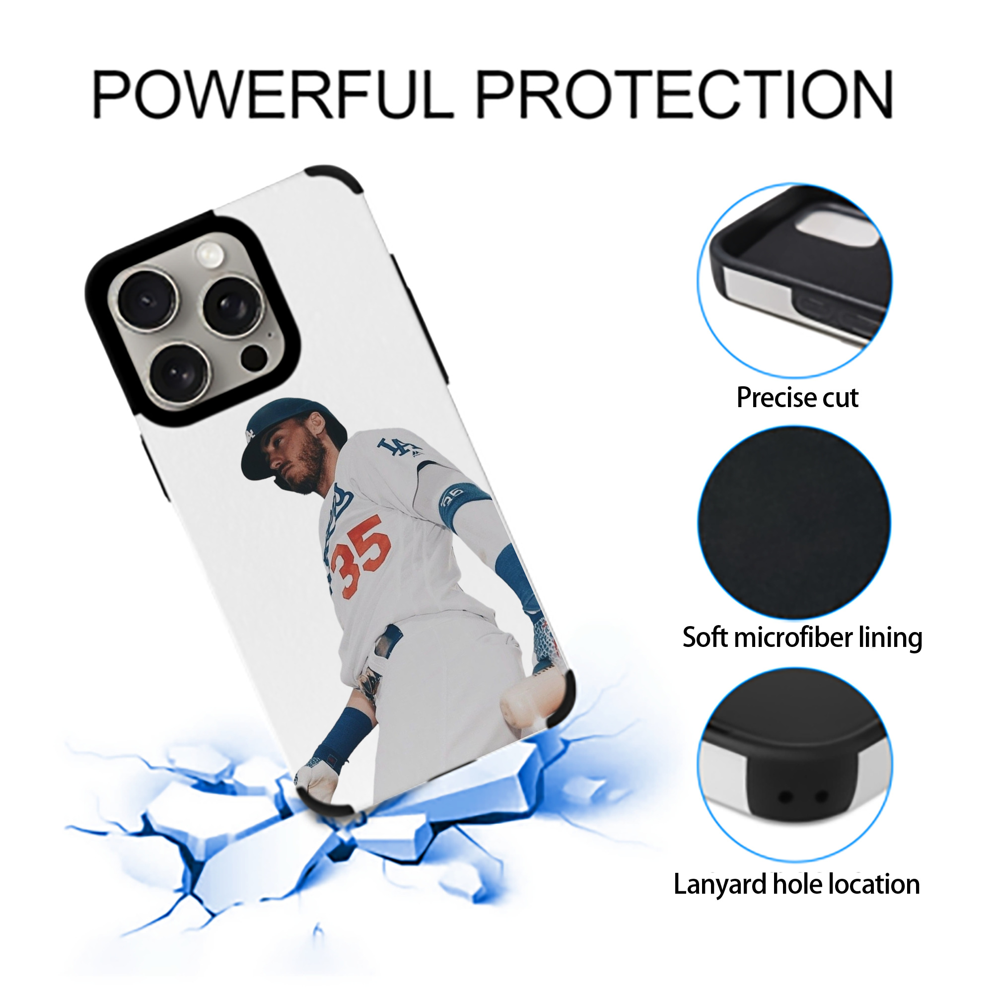  IPhone 15 Pro Max PU Leather Case – Soft Lining, 360° Protection – Precise Fit, 3D Buttons, Easy Charging – Anti-Yellowing, Easy To Clean