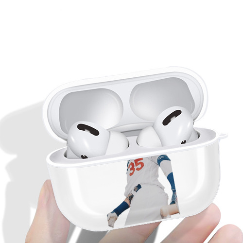  AirPods Pro Hard Case White With Keychain, Durable Flexible PC, Precise Cutouts, Anti-Fingerprint, Yellowing & Scratch Resistant, Full Protection, Washable