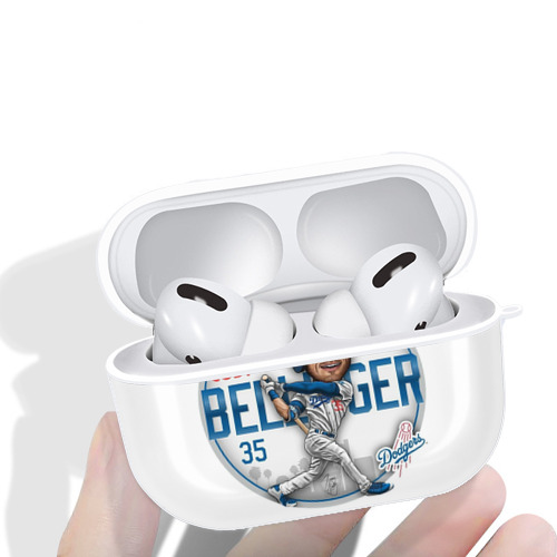  AirPods Pro Hard Case White With Keychain, Durable Flexible PC, Precise Cutouts, Anti-Fingerprint, Yellowing & Scratch Resistant, Full Protection, Washable