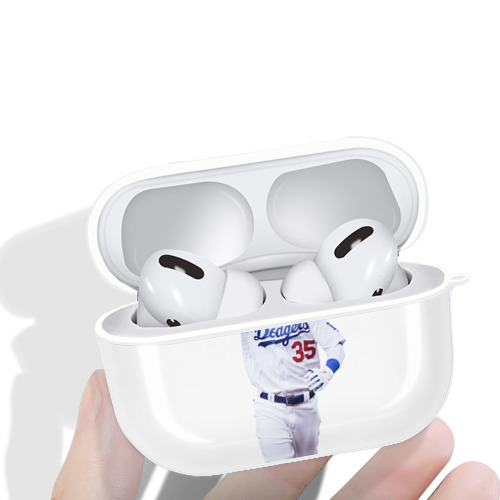  AirPods Pro Hard Case White With Keychain, Durable Flexible PC, Precise Cutouts, Anti-Fingerprint, Yellowing & Scratch Resistant, Full Protection, Washable