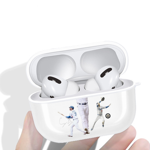  AirPods Pro Hard Case White With Keychain, Durable Flexible PC, Precise Cutouts, Anti-Fingerprint, Yellowing & Scratch Resistant, Full Protection, Washable