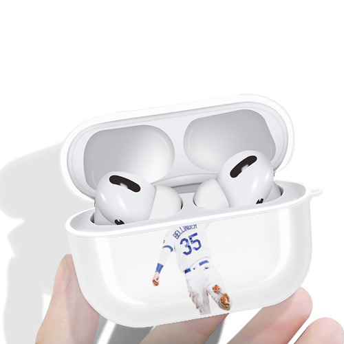  AirPods Pro Hard Case White With Keychain, Durable Flexible PC, Precise Cutouts, Anti-Fingerprint, Yellowing & Scratch Resistant, Full Protection, Washable