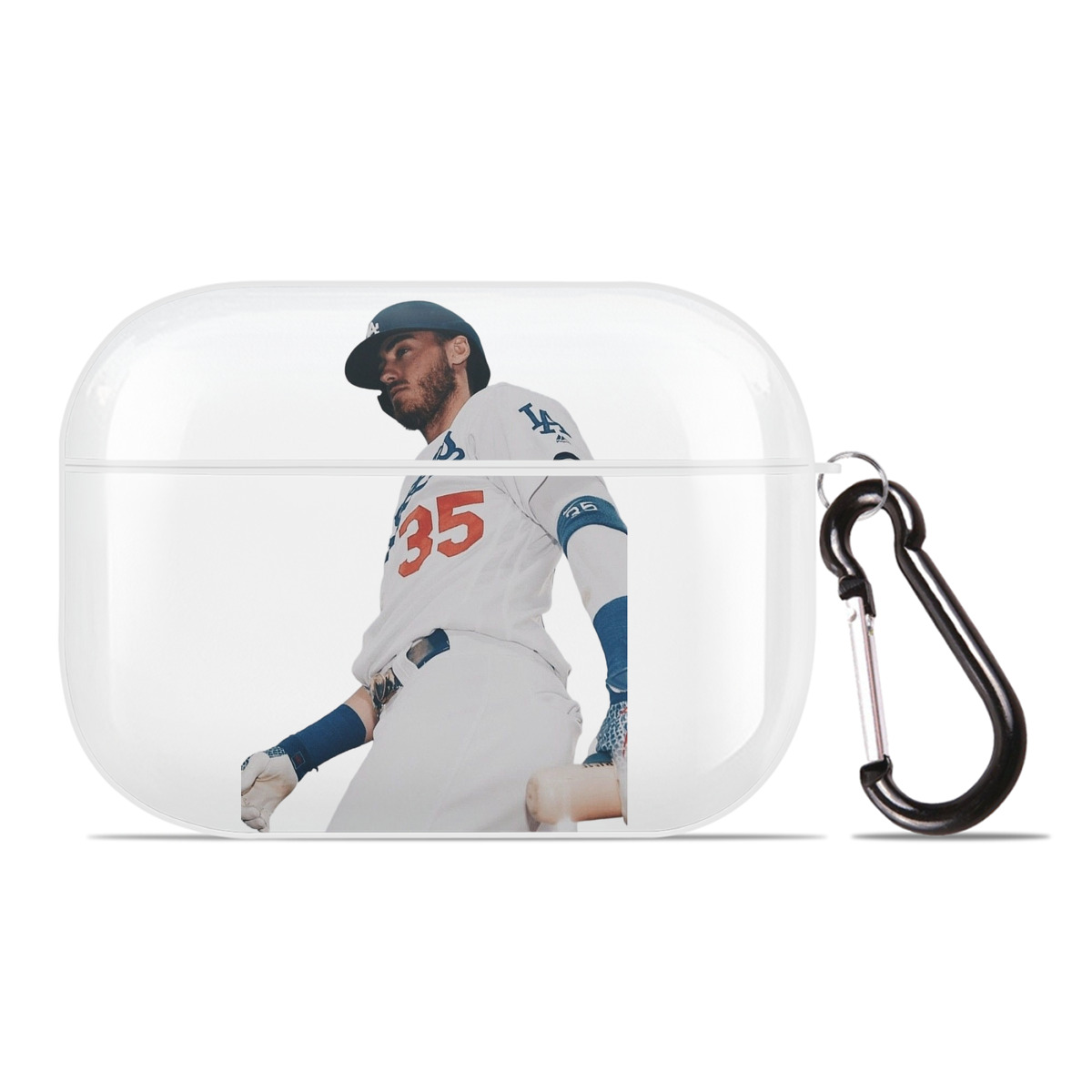  AirPods Pro Hard Case White With Keychain, Durable Flexible PC, Precise Cutouts, Anti-Fingerprint, Yellowing & Scratch Resistant, Full Protection, Washable