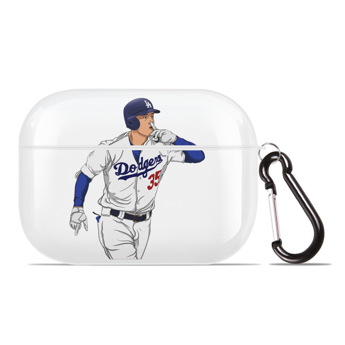  AirPods Pro Hard Case White With Keychain, Durable Flexible PC, Precise Cutouts, Anti-Fingerprint, Yellowing & Scratch Resistant, Full Protection, Washable