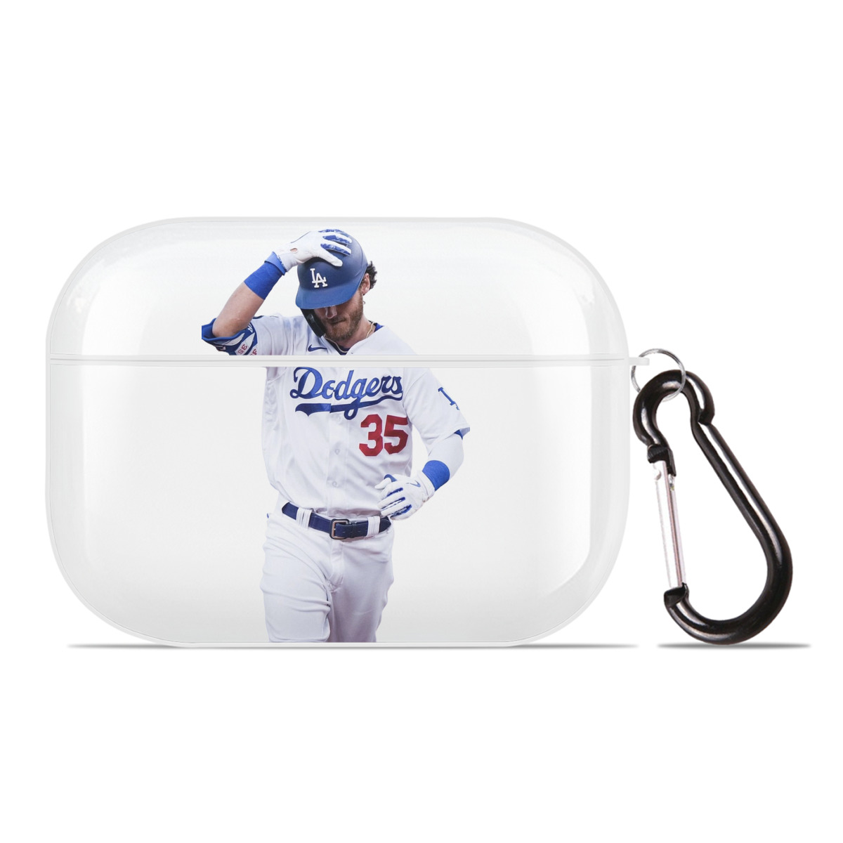  AirPods Pro Hard Case White With Keychain, Durable Flexible PC, Precise Cutouts, Anti-Fingerprint, Yellowing & Scratch Resistant, Full Protection, Washable