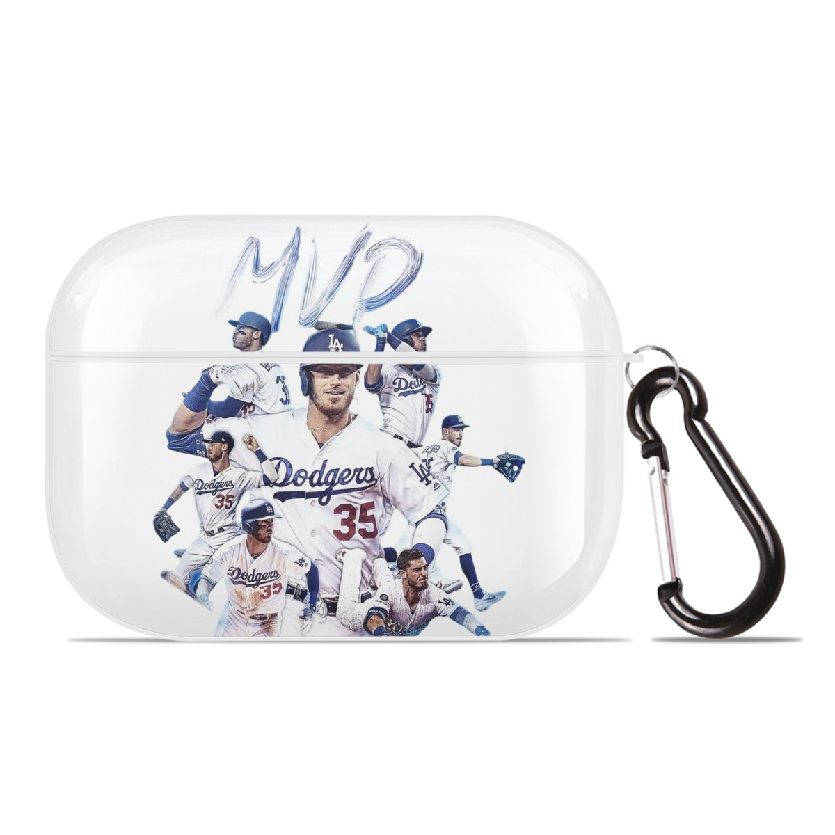  AirPods Pro Hard Case White With Keychain, Durable Flexible PC, Precise Cutouts, Anti-Fingerprint, Yellowing & Scratch Resistant, Full Protection, Washable