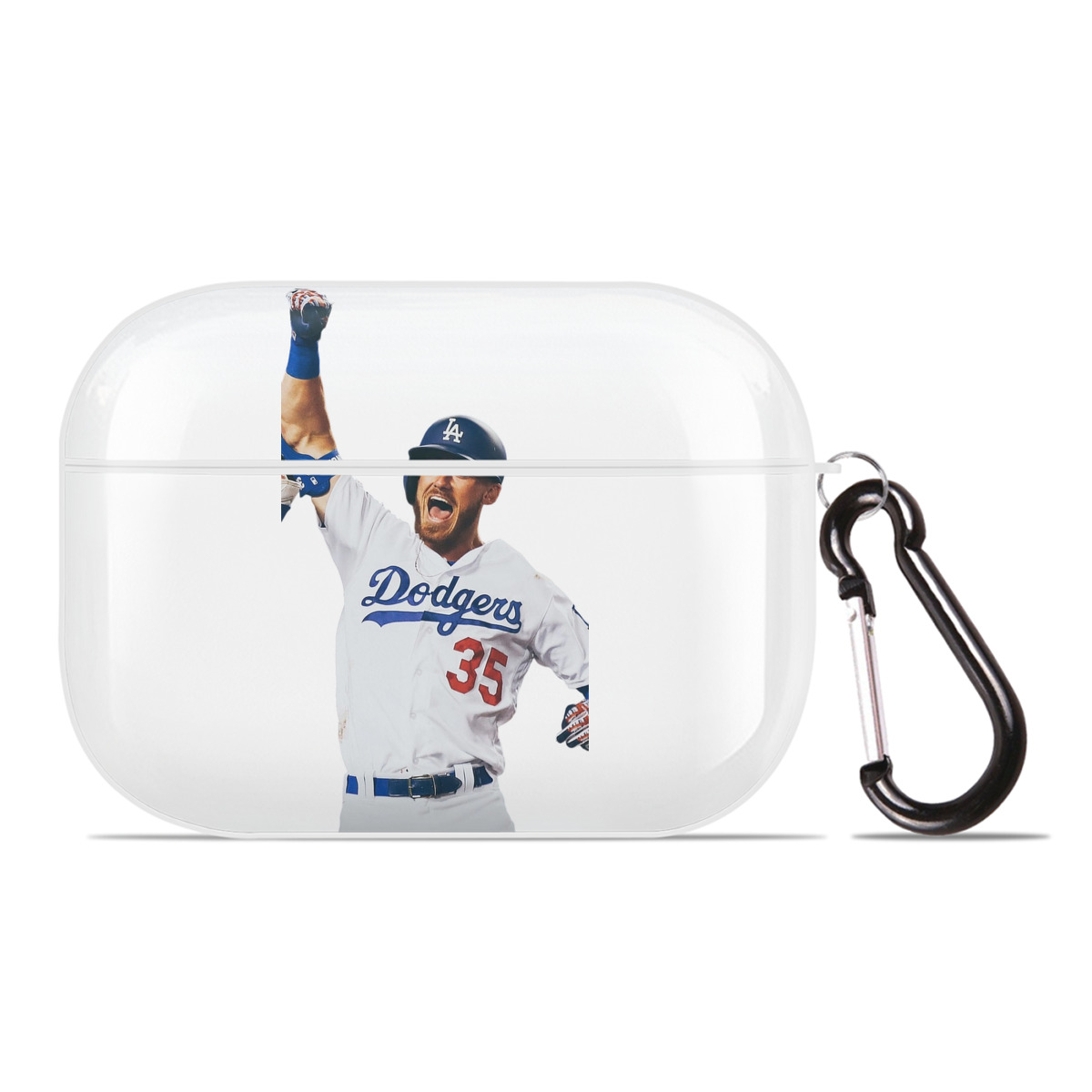  AirPods Pro Hard Case White With Keychain, Durable Flexible PC, Precise Cutouts, Anti-Fingerprint, Yellowing & Scratch Resistant, Full Protection, Washable