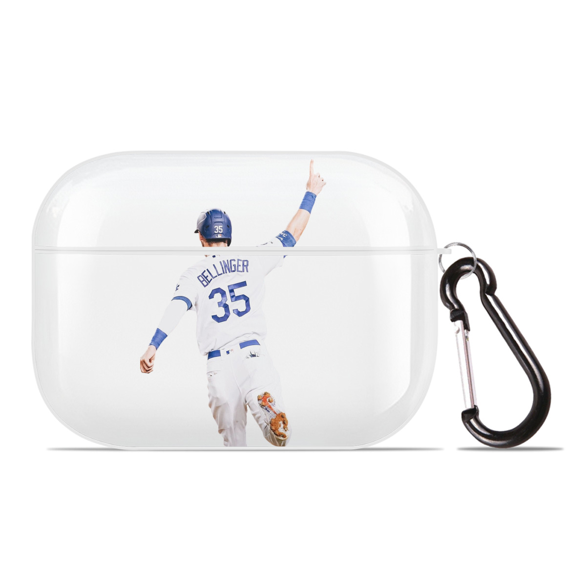  AirPods Pro Hard Case White With Keychain, Durable Flexible PC, Precise Cutouts, Anti-Fingerprint, Yellowing & Scratch Resistant, Full Protection, Washable