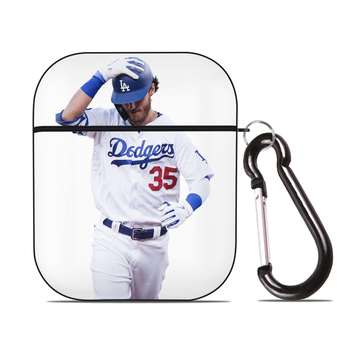  AirPods 2 Case Hard Shell Black, Flexible PC Material, Precise Cutouts, Full Protection, Anti-Fingerprint, Washable, Includes Keychain – Durable & Slim Design