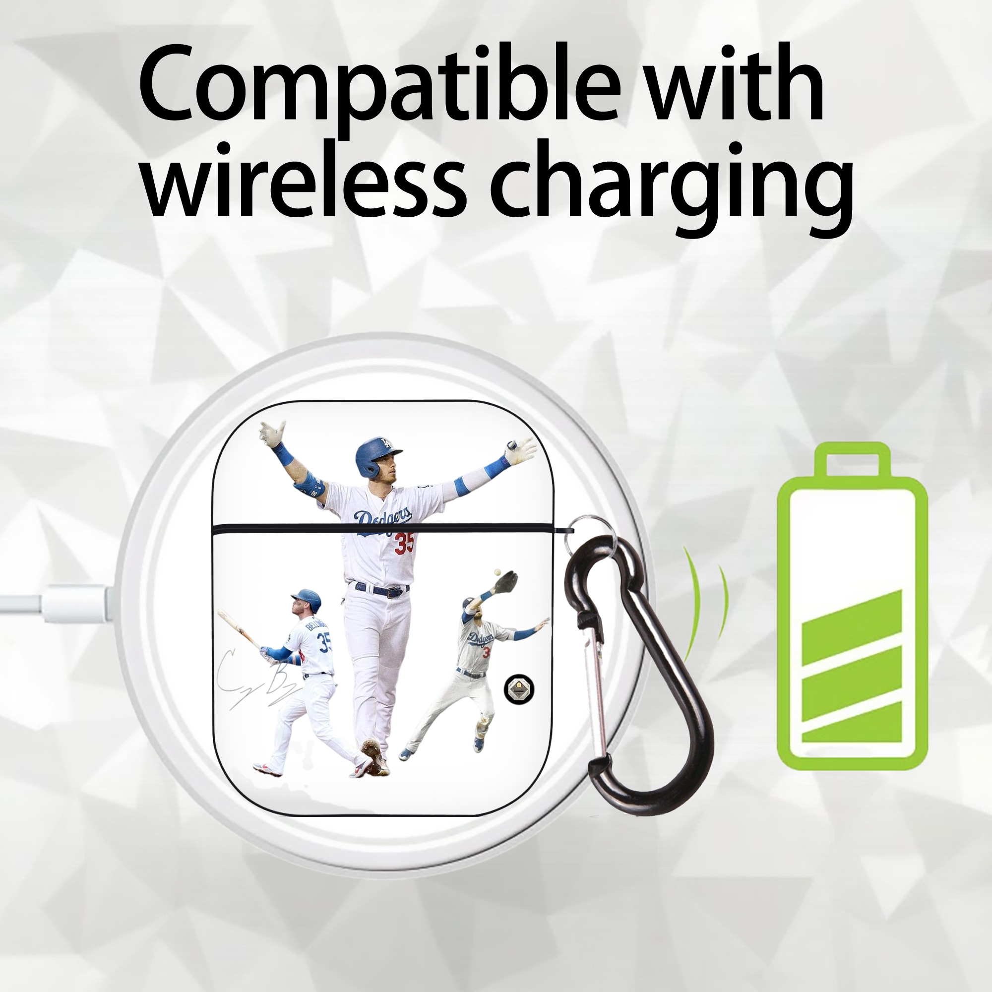  AirPods 2 Case Hard Shell Black, Flexible PC Material, Precise Cutouts, Full Protection, Anti-Fingerprint, Washable, Includes Keychain – Durable & Slim Design