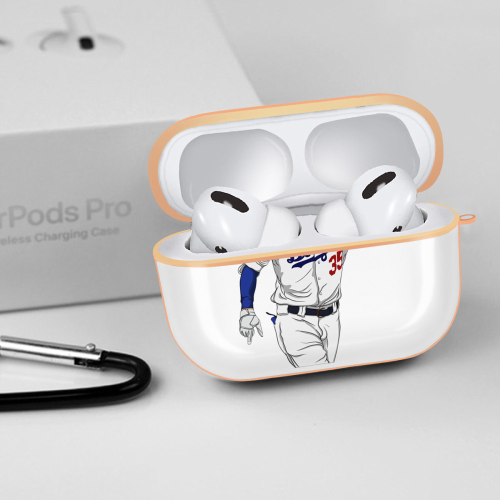  AirPods Pro Protective Case Rose Gold, Flexible PC Material, Precise Fit, Anti-Slip Cover, Full Protection, Fingerprint Resistant, Washable With Keychain