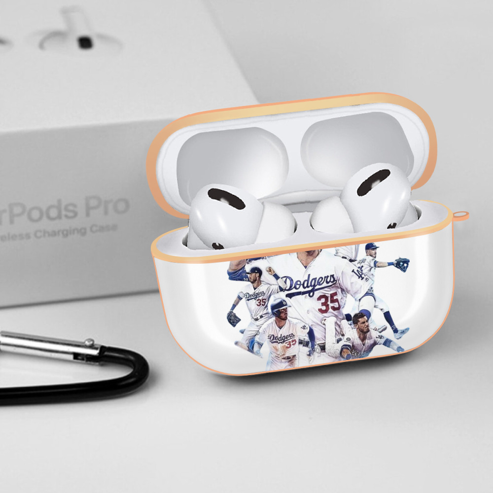  AirPods Pro Protective Case Rose Gold, Flexible PC Material, Precise Fit, Anti-Slip Cover, Full Protection, Fingerprint Resistant, Washable With Keychain