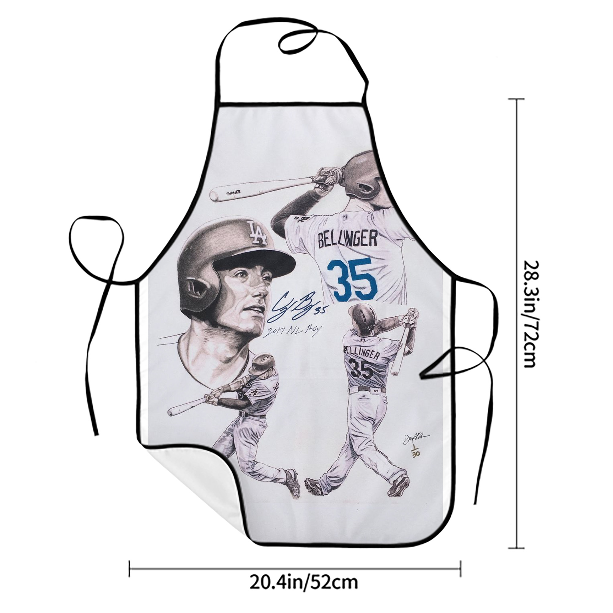  Stain-Resistant Polyester Apron With Pocket – Full Print, Waterproof, Anti-Wrinkle, Anti-Pilling – Ideal For Kitchen, BBQ, Restaurant, Salon & More