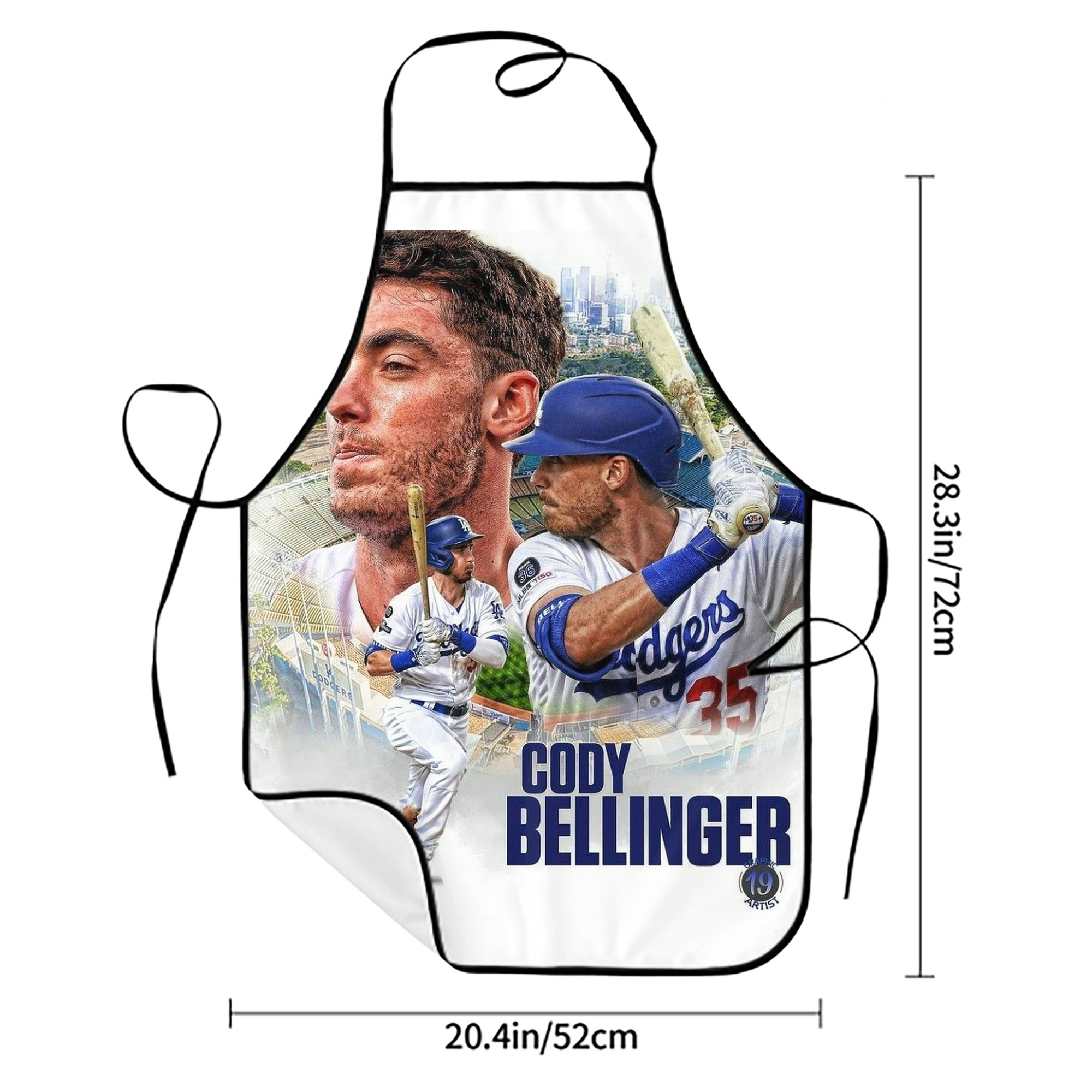  Stain-Resistant Polyester Apron With Pocket – Full Print, Waterproof, Anti-Wrinkle, Anti-Pilling – Ideal For Kitchen, BBQ, Restaurant, Salon & More