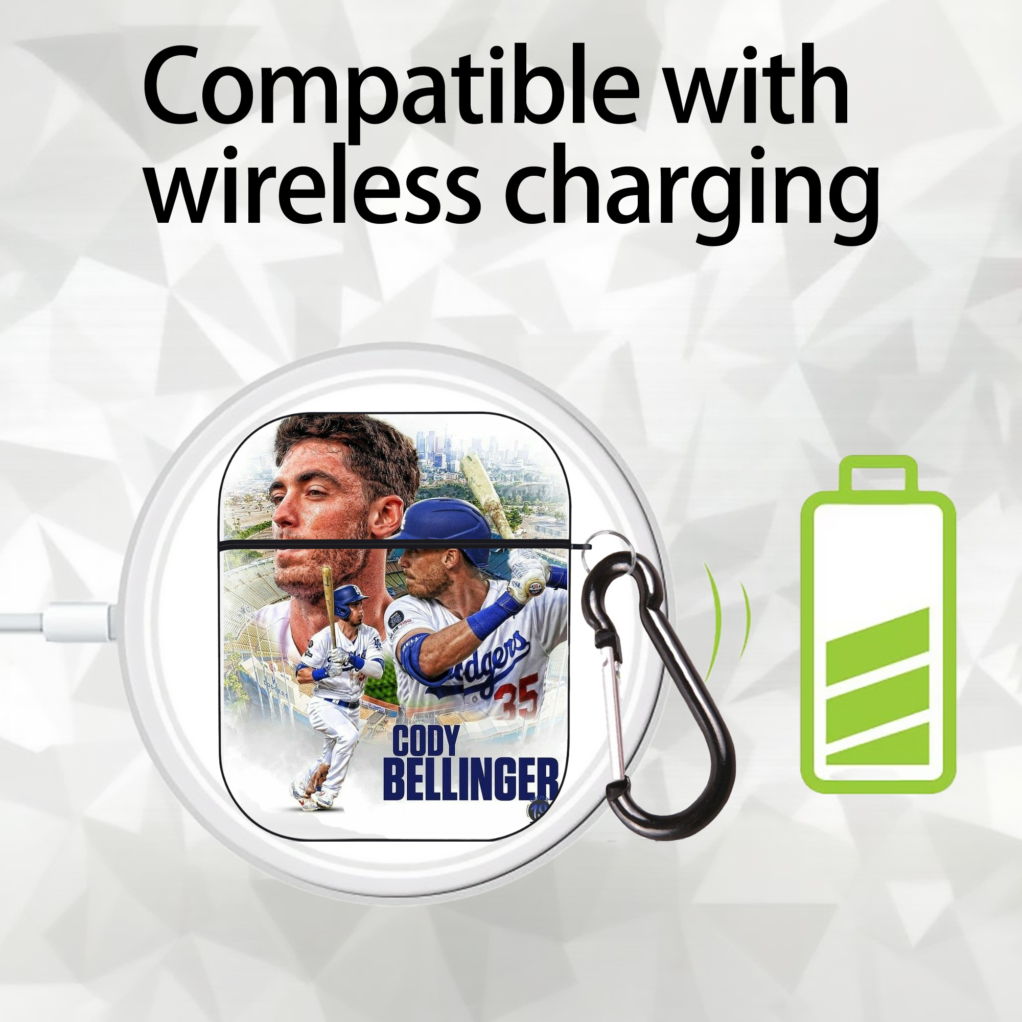  AirPods 2 Case Hard Shell Black, Flexible PC Material, Precise Cutouts, Full Protection, Anti-Fingerprint, Washable, Includes Keychain – Durable & Slim Design