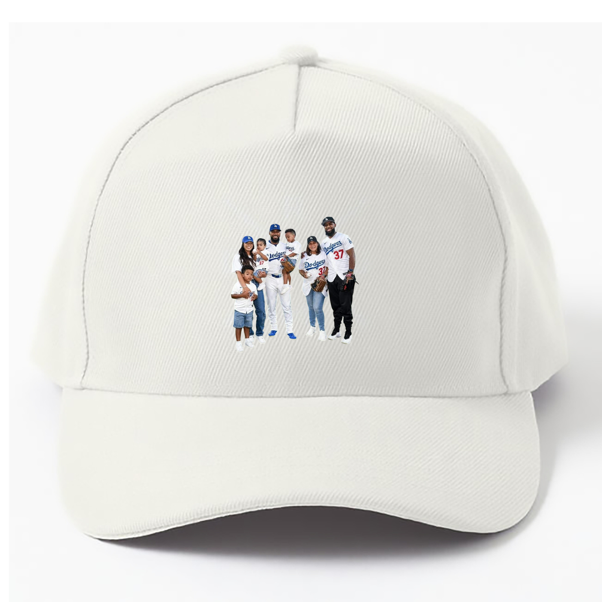  100% Cotton Baseball Cap – Heat Transfer Print – Comfortable, Durable, Perfect For Sports & Everyday Wear