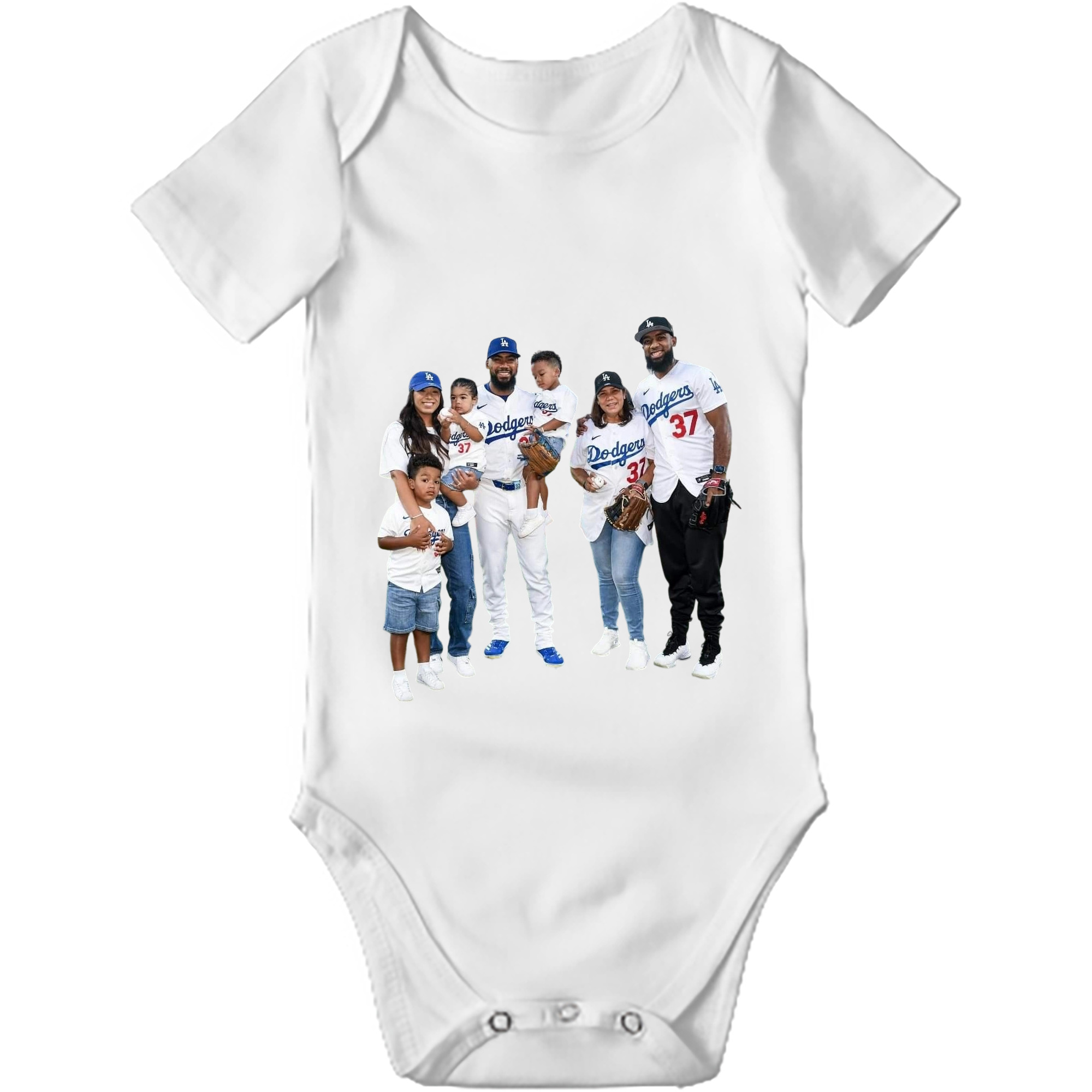  Baby Short Sleeve Romper – 100% Cotton Soft & Breathable Digital Print Onesie With Easy Snap Closure And Envelope Shoulder – Comfortable For Daily Wear & Travel