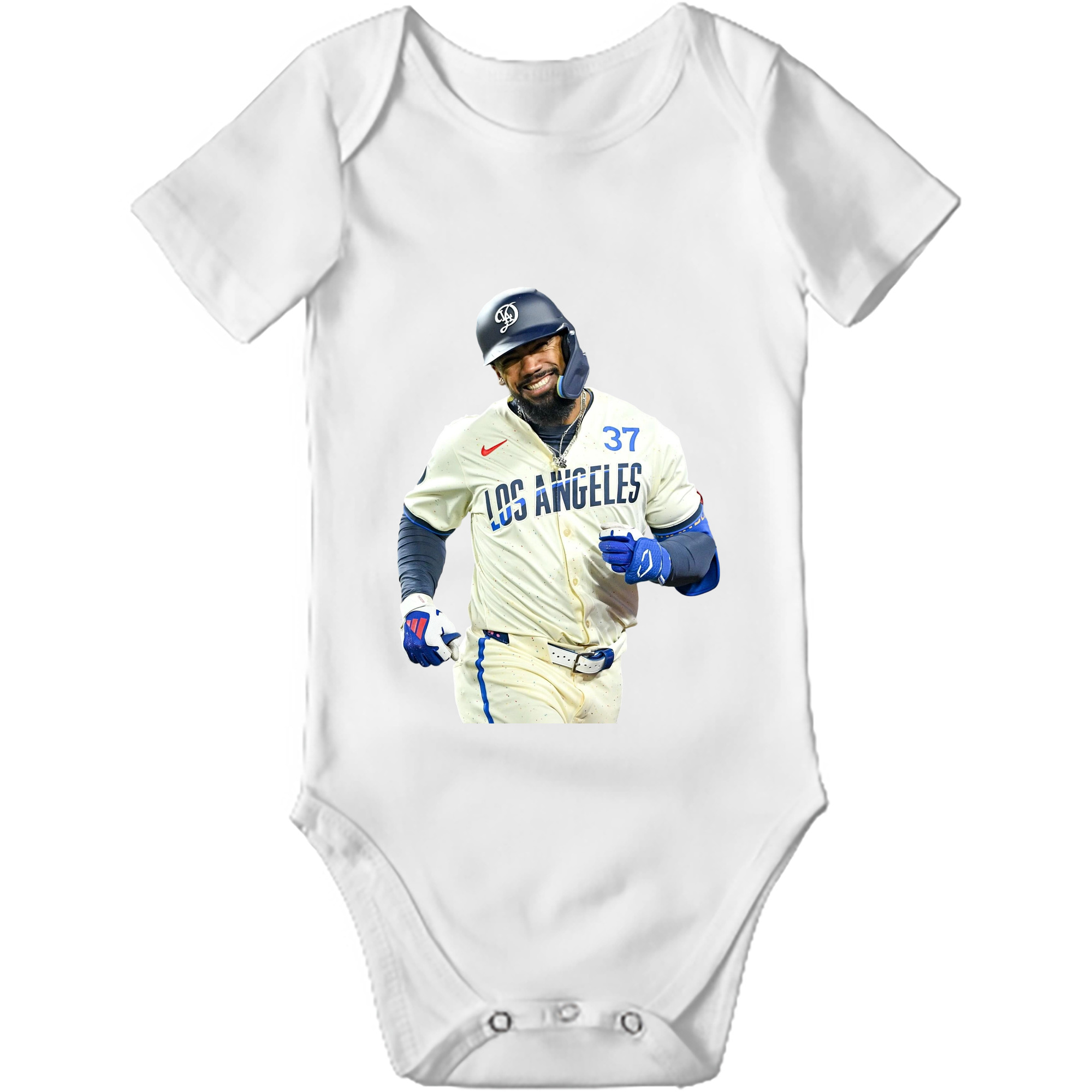  Baby Short Sleeve Romper – 100% Cotton Soft & Breathable Digital Print Onesie With Easy Snap Closure And Envelope Shoulder – Comfortable For Daily Wear & Travel