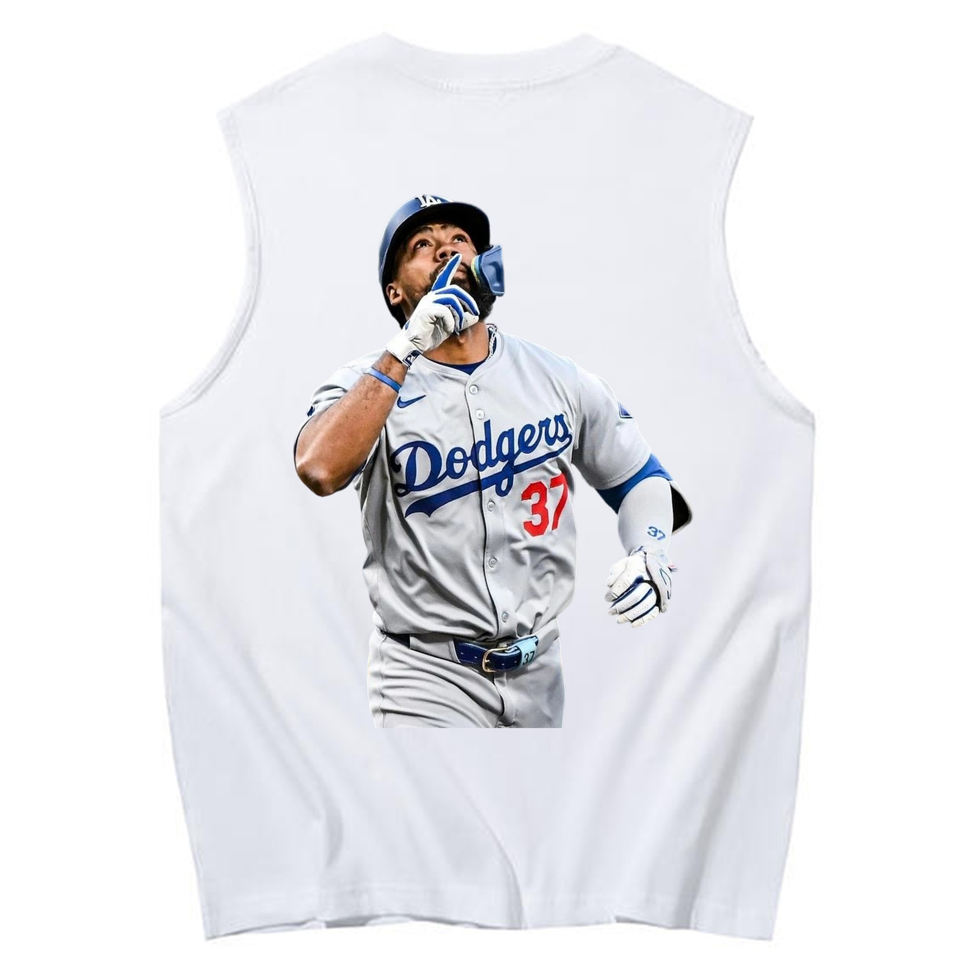  230g Pure Cotton Tank Top With Back Heat Transfer Print – Soft, Lightweight, Fitted Design – Stylish & Comfortable Casual Wear For Sports & Everyday Use