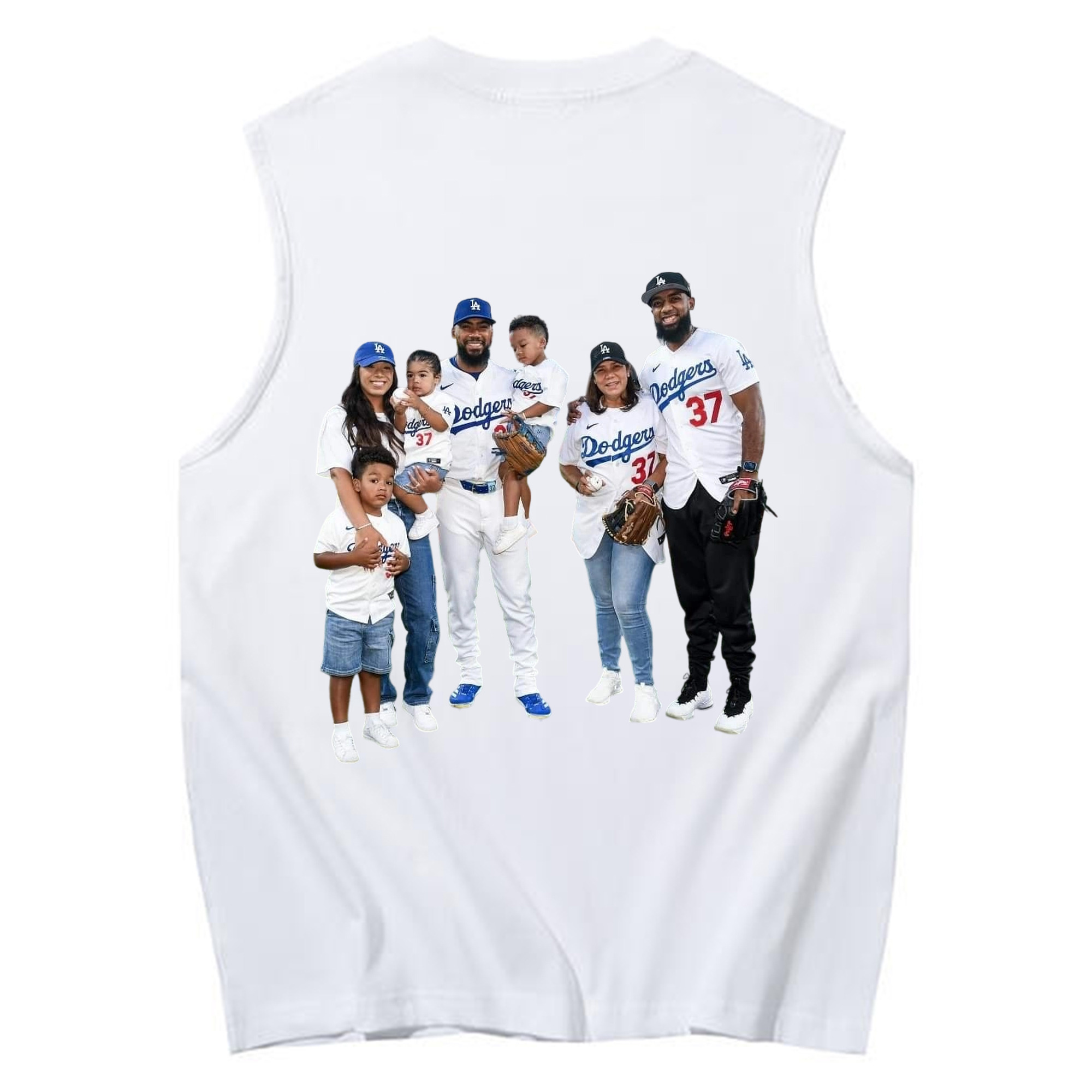  230g Pure Cotton Tank Top With Back Heat Transfer Print – Soft, Lightweight, Fitted Design – Stylish & Comfortable Casual Wear For Sports & Everyday Use