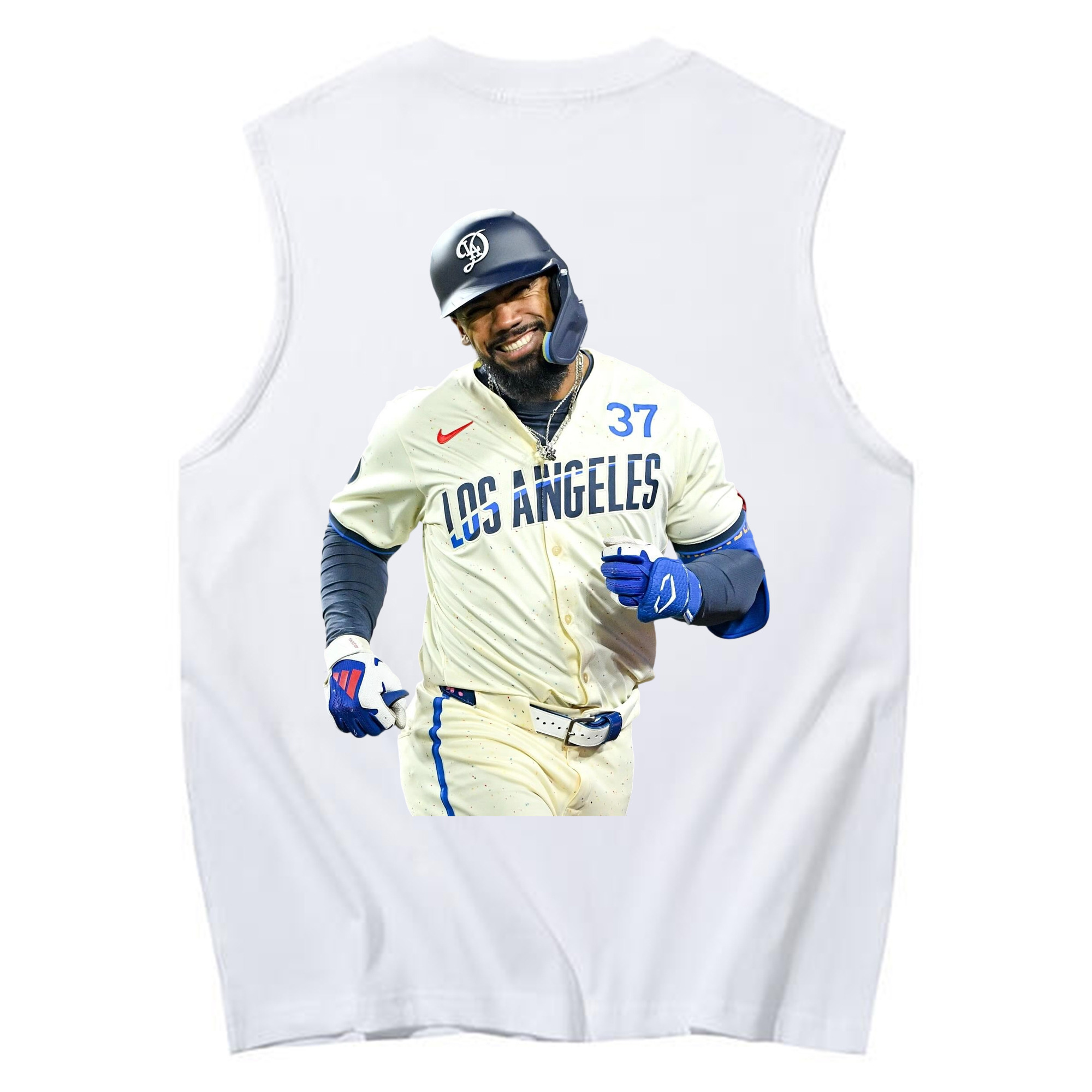  230g Pure Cotton Tank Top With Back Heat Transfer Print – Soft, Lightweight, Fitted Design – Stylish & Comfortable Casual Wear For Sports & Everyday Use