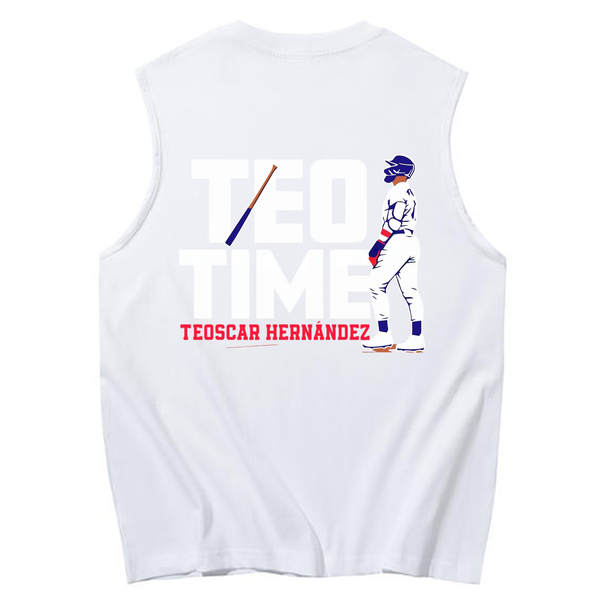  230g Pure Cotton Tank Top With Back Heat Transfer Print – Soft, Lightweight, Fitted Design – Stylish & Comfortable Casual Wear For Sports & Everyday Use