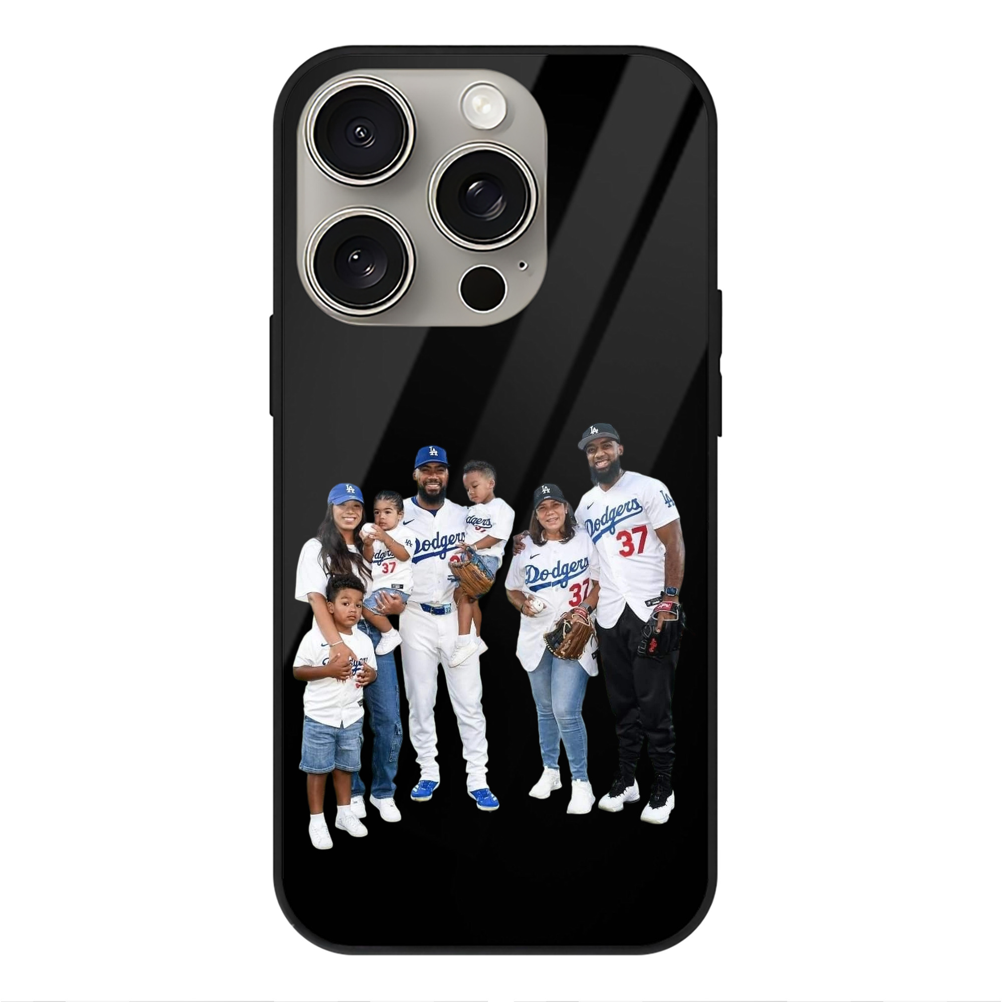  IPhone 15 Pro Mirror Phone Case – UV Printed Glass + TPU – Scratch-Resistant, Wireless Charging Compatible, Precise Fit & Stylish Design