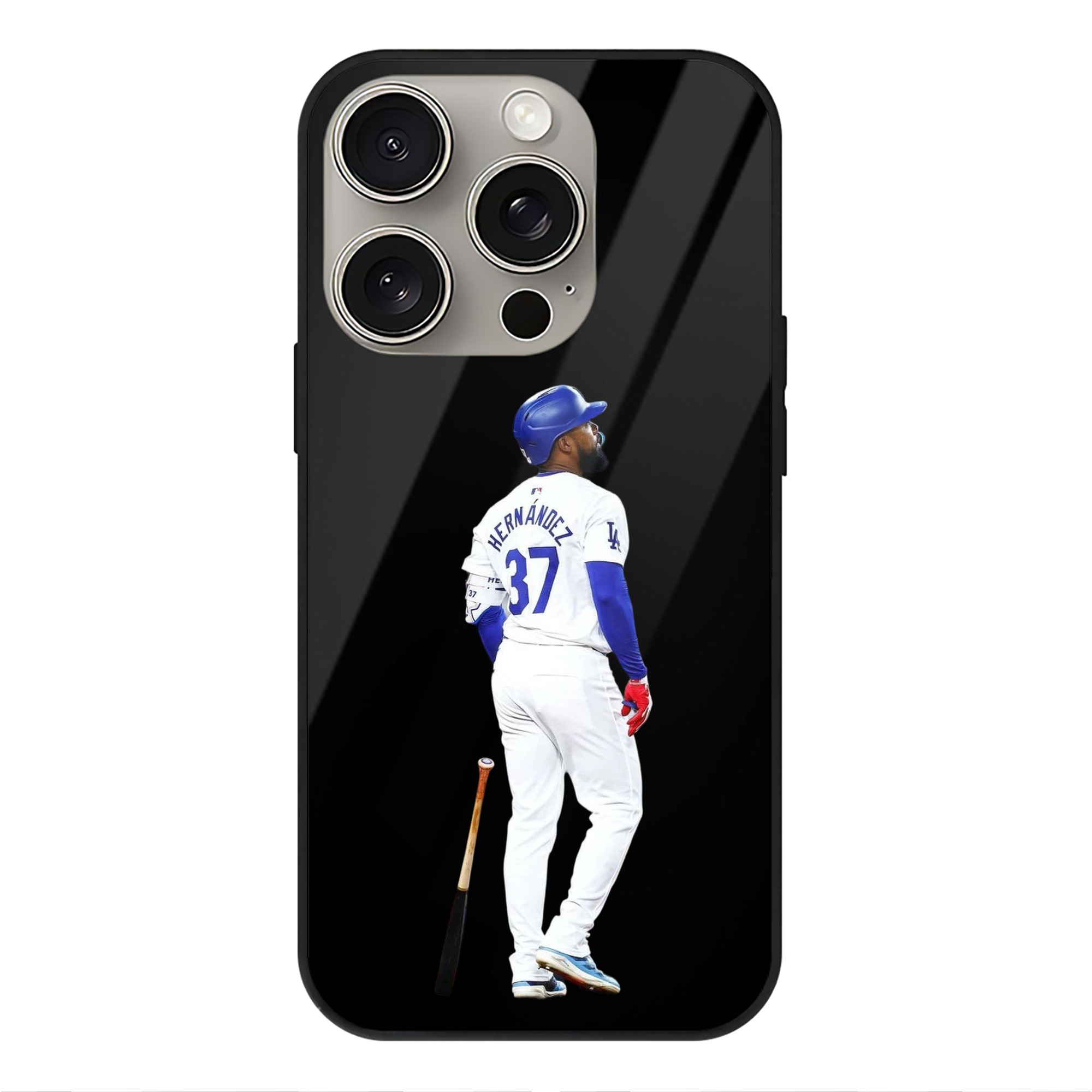  IPhone 15 Pro Mirror Phone Case – UV Printed Glass + TPU – Scratch-Resistant, Wireless Charging Compatible, Precise Fit & Stylish Design