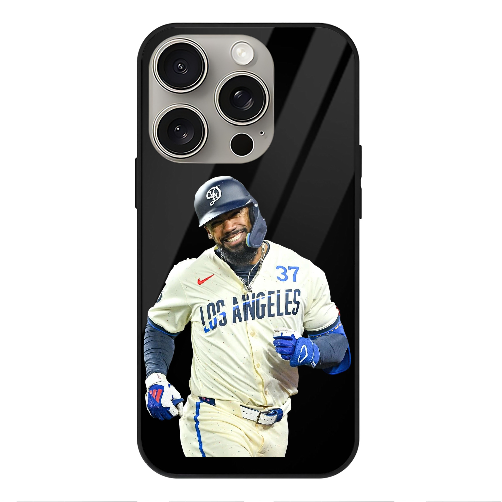  IPhone 15 Pro Mirror Phone Case – UV Printed Glass + TPU – Scratch-Resistant, Wireless Charging Compatible, Precise Fit & Stylish Design