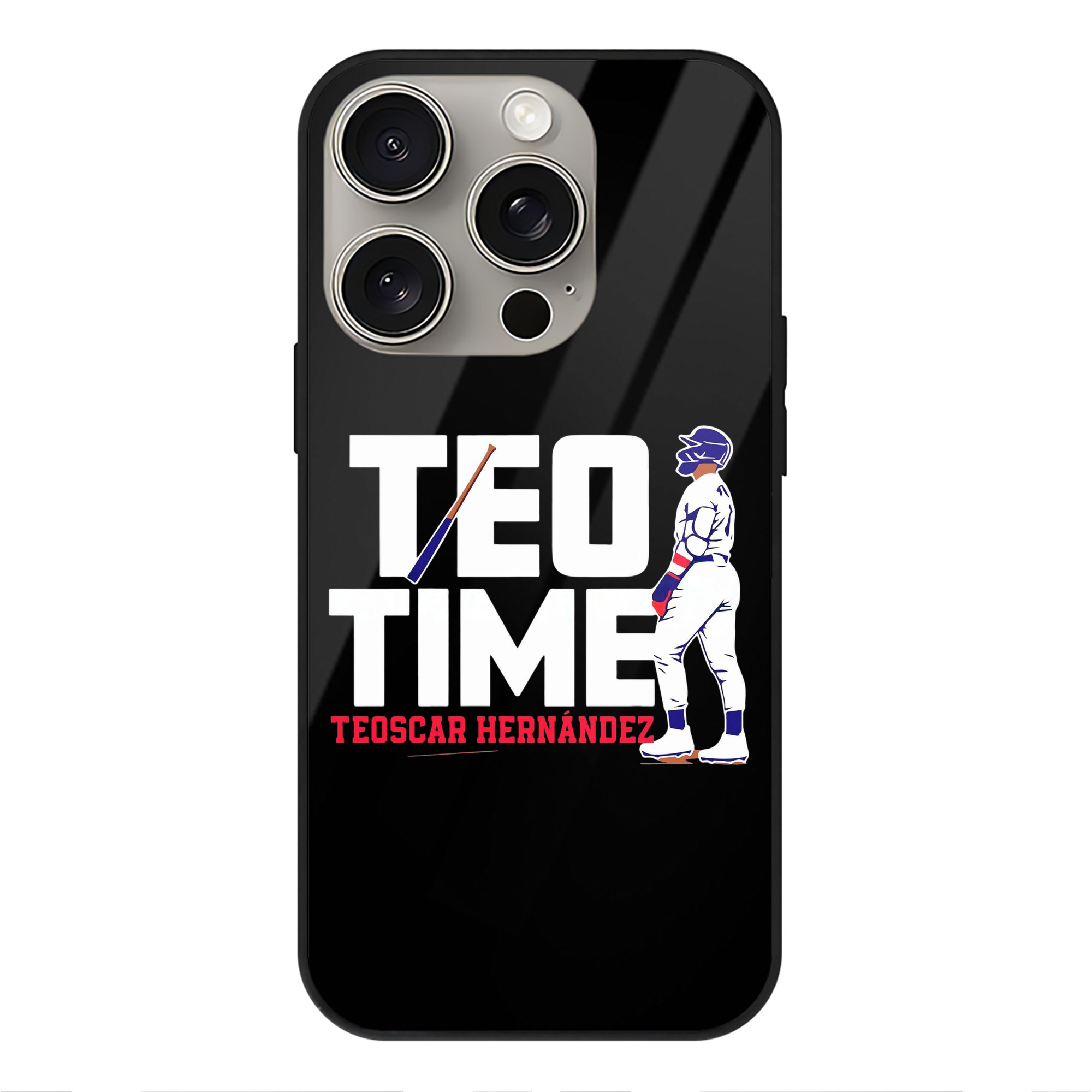  IPhone 15 Pro Mirror Phone Case – UV Printed Glass + TPU – Scratch-Resistant, Wireless Charging Compatible, Precise Fit & Stylish Design